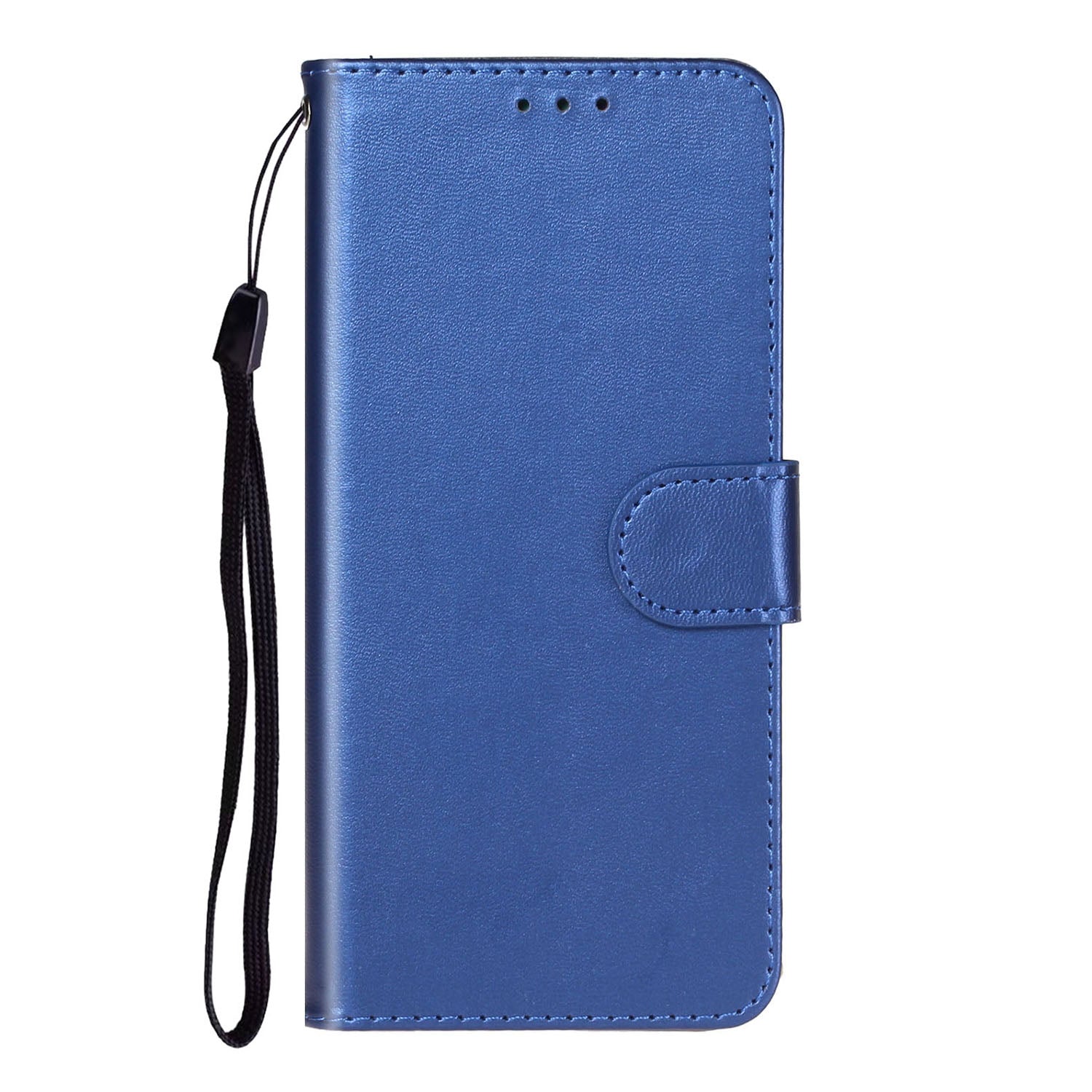 With Wallet Leather Stand Case for Samsung Galaxy S20 Ultra - Blue