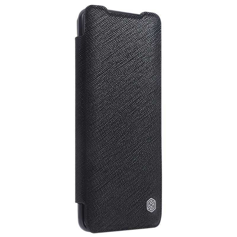 NILLKIN Minge Series Leather Phone Case with Card Holder for Samsung Galaxy S20 4G/S20 5G - Black