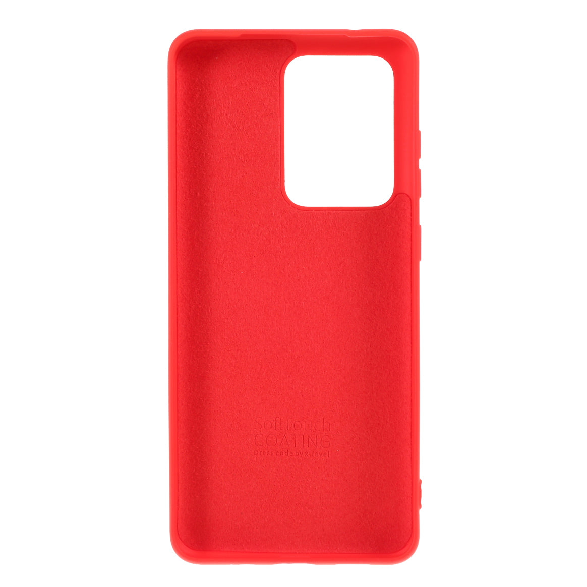 X-LEVEL Dynamic Series Liquid Silicone Soft Cover Shockproof Shell for Samsung Galaxy S20 Ultra - Red