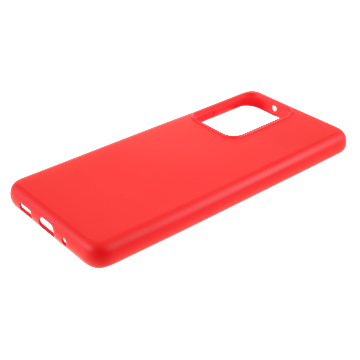 X-LEVEL Dynamic Series Liquid Silicone Soft Cover Shockproof Shell for Samsung Galaxy S20 Ultra - Red