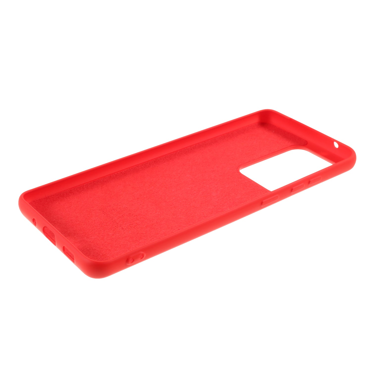 X-LEVEL Dynamic Series Liquid Silicone Soft Cover Shockproof Shell for Samsung Galaxy S20 Ultra - Red