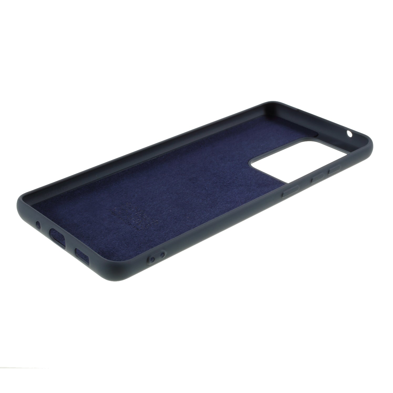 X-LEVEL Dynamic Series Liquid Silicone Soft Cover Shockproof Shell for Samsung Galaxy S20 Ultra - Dark Blue