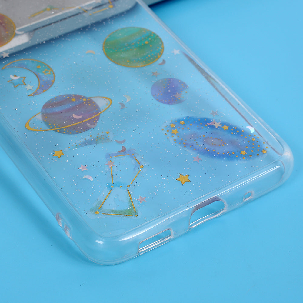 Star Planet Epoxy TPU Back Cover Case for Samsung Galaxy S20 4G/S20 5G