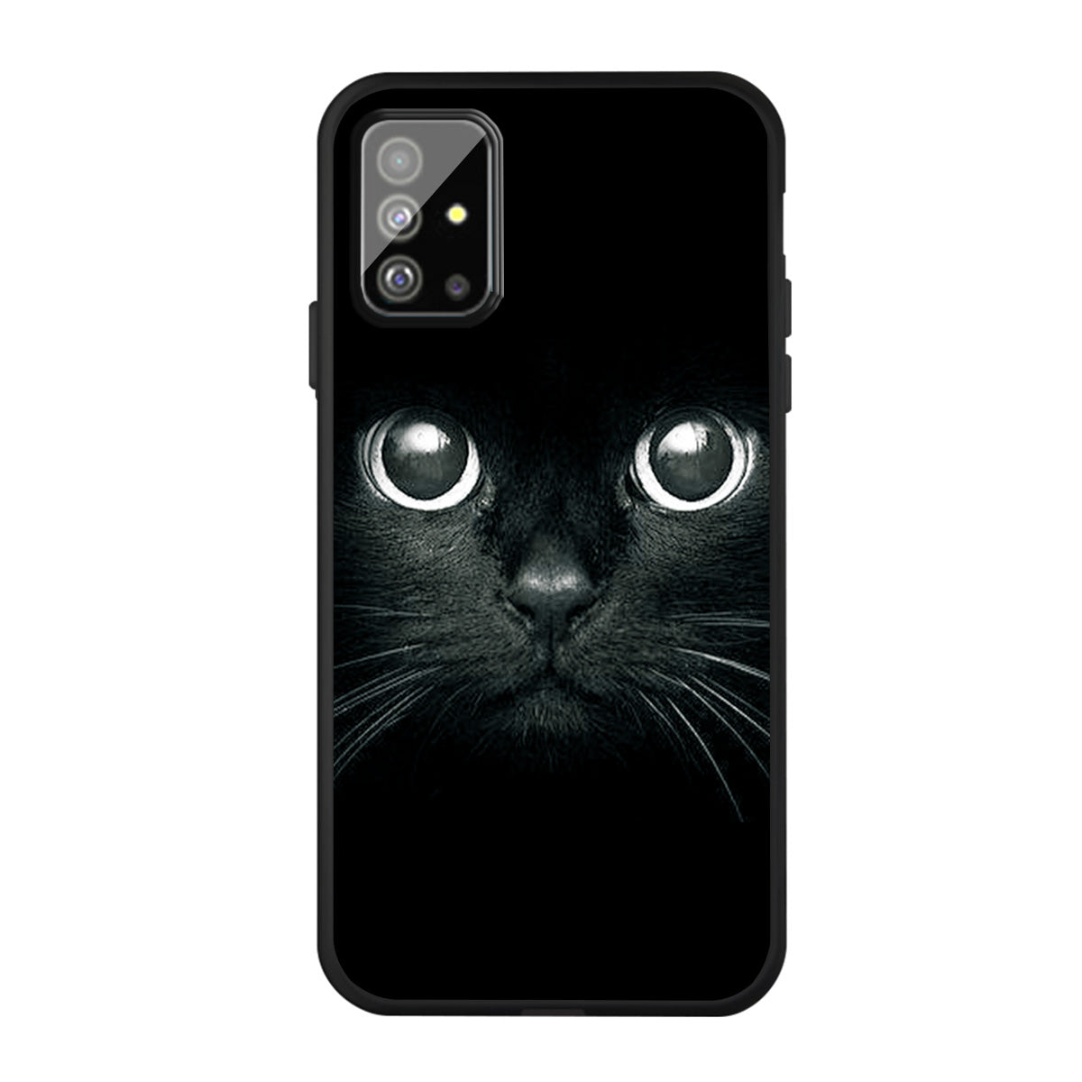 Matte Pattern Printing TPU Back Case for Samsung Galaxy S20 Plus - Cat