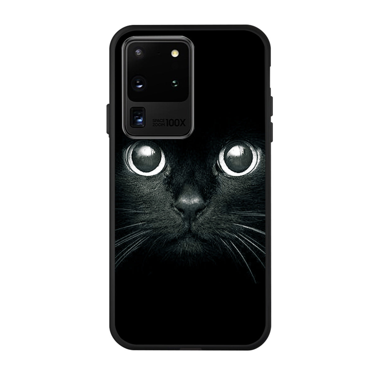 Matte Pattern Printing Soft TPU Case Cover for Samsung Galaxy S20 Ultra - Cat