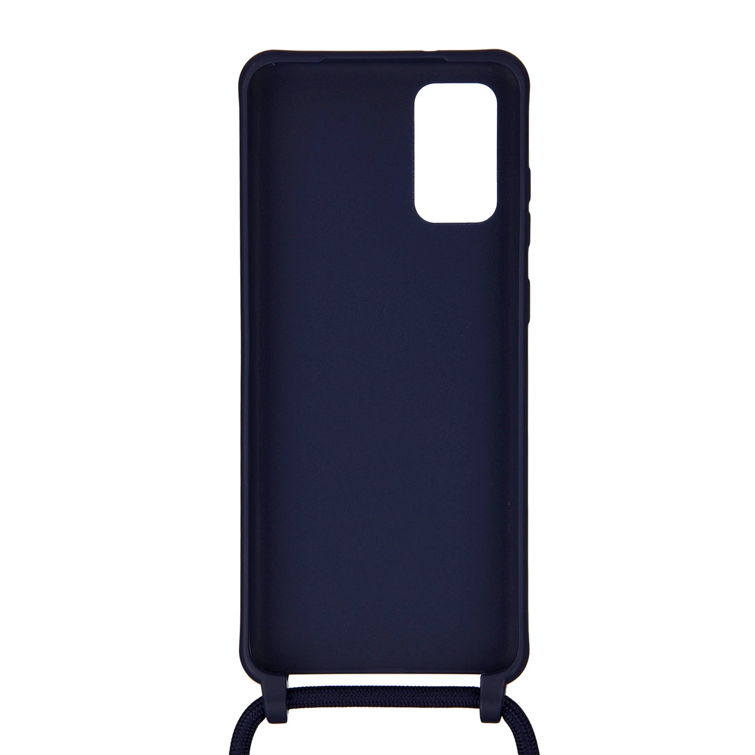 Durable TPU Back Cover Case with Multi-function Strap for Samsung Galaxy S20 Plus - Dark Blue