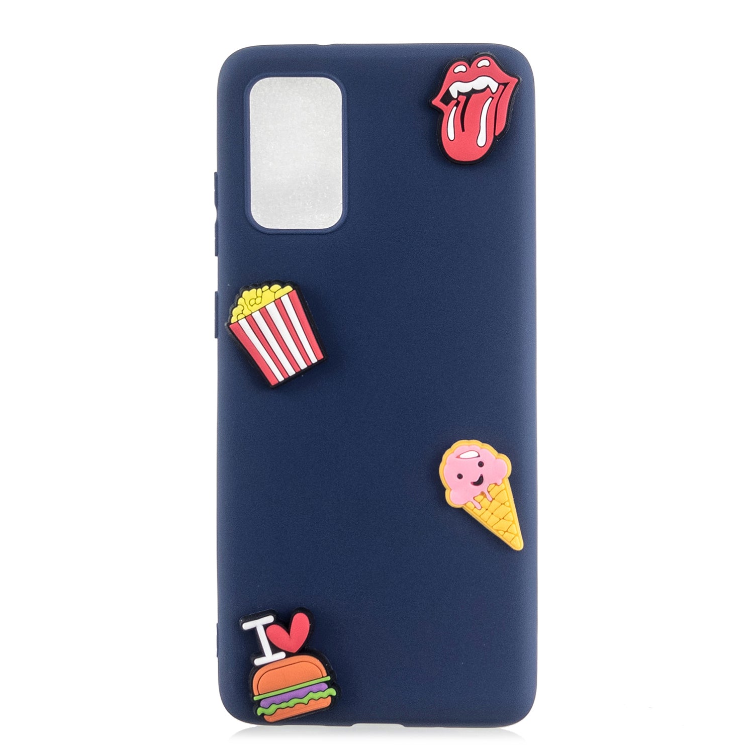 3D Cartoon Pattern Soft TPU Cell Phone Cover for Samsung Galaxy S20 4G/S20 5G - Ice Cream