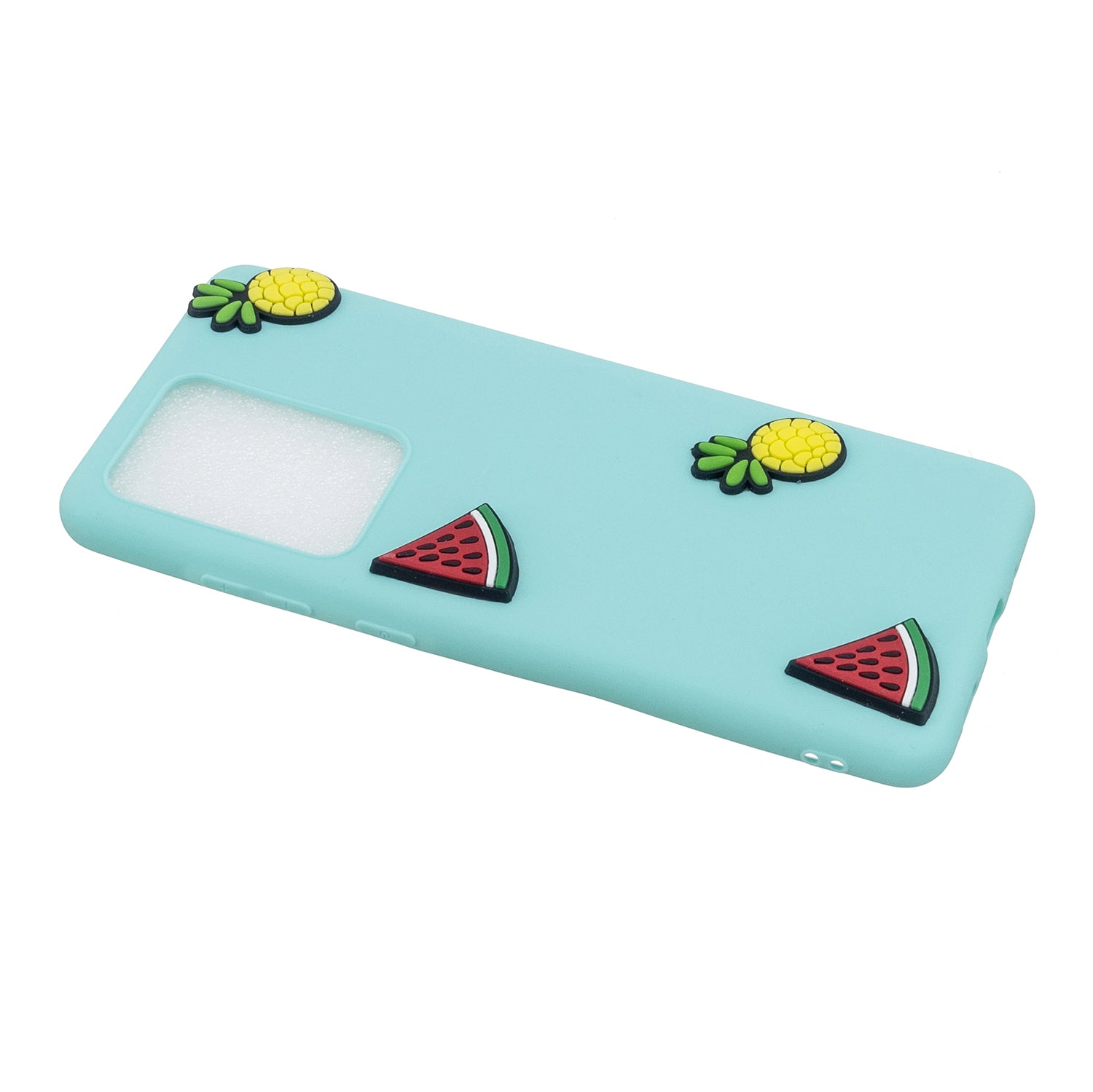 3D Cartoon Pattern Soft TPU Mobile Phone Shell for Samsung Galaxy S20 Ultra - Watermelon/Pineapple