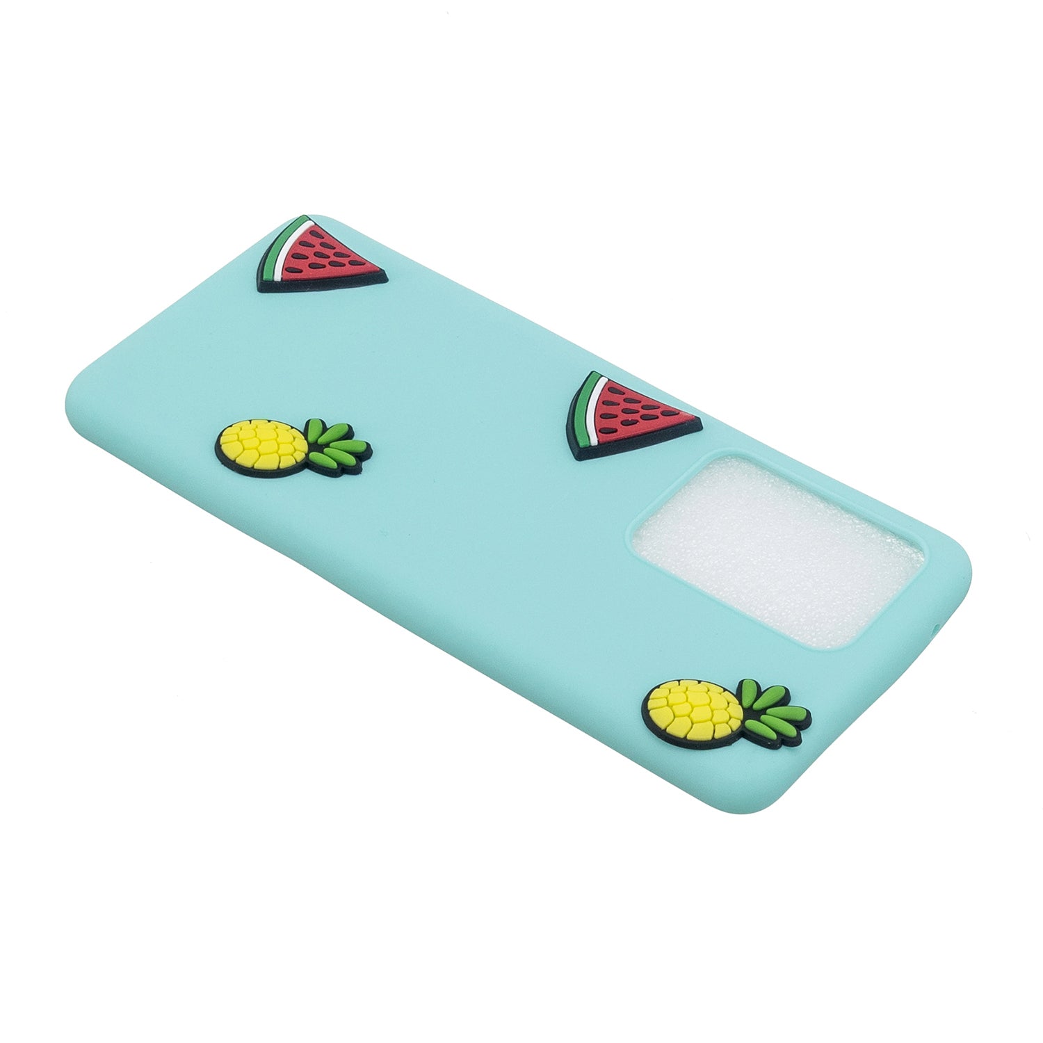 3D Cartoon Pattern Soft TPU Mobile Phone Shell for Samsung Galaxy S20 Ultra - Watermelon/Pineapple