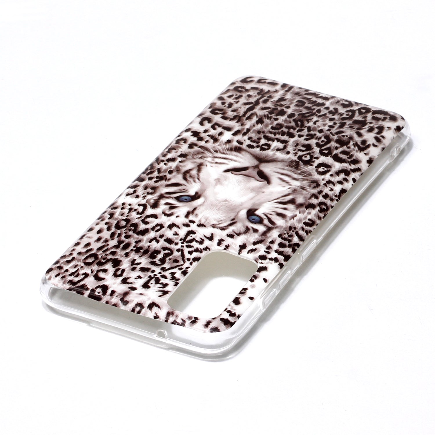 Noctilucent TPU Pattern Printing IMD Cover Shell for Samsung Galaxy S20 4G/S20 5G - Leopard