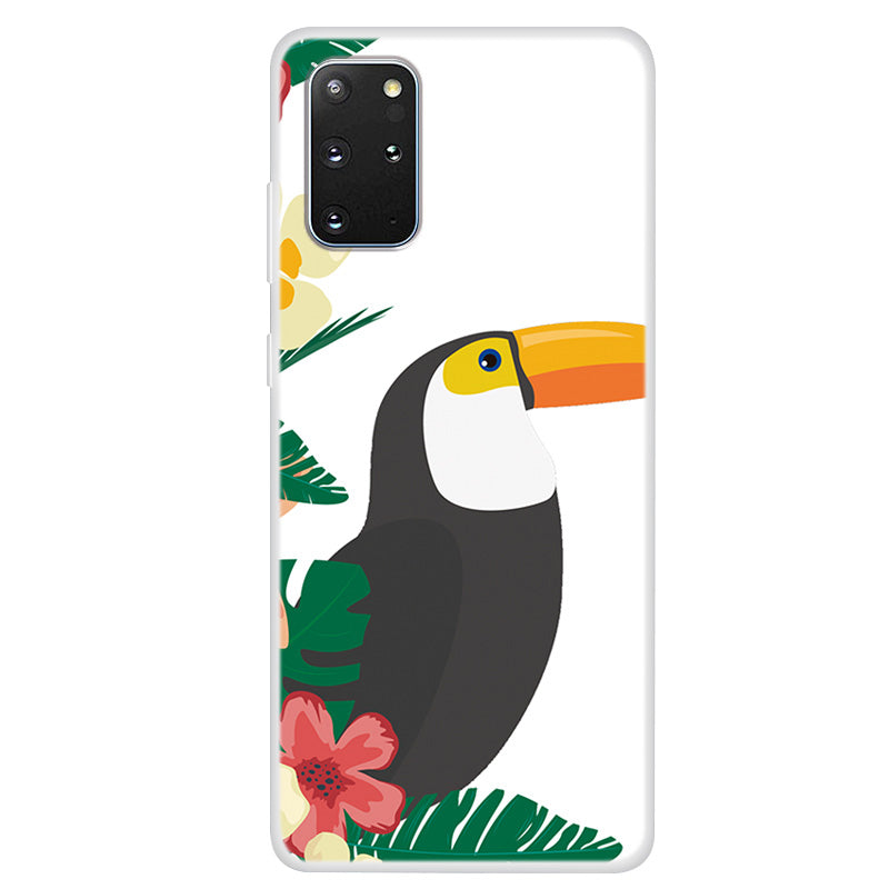 Pattern Printing TPU Case for Samsung Galaxy S20 Plus - Thrush