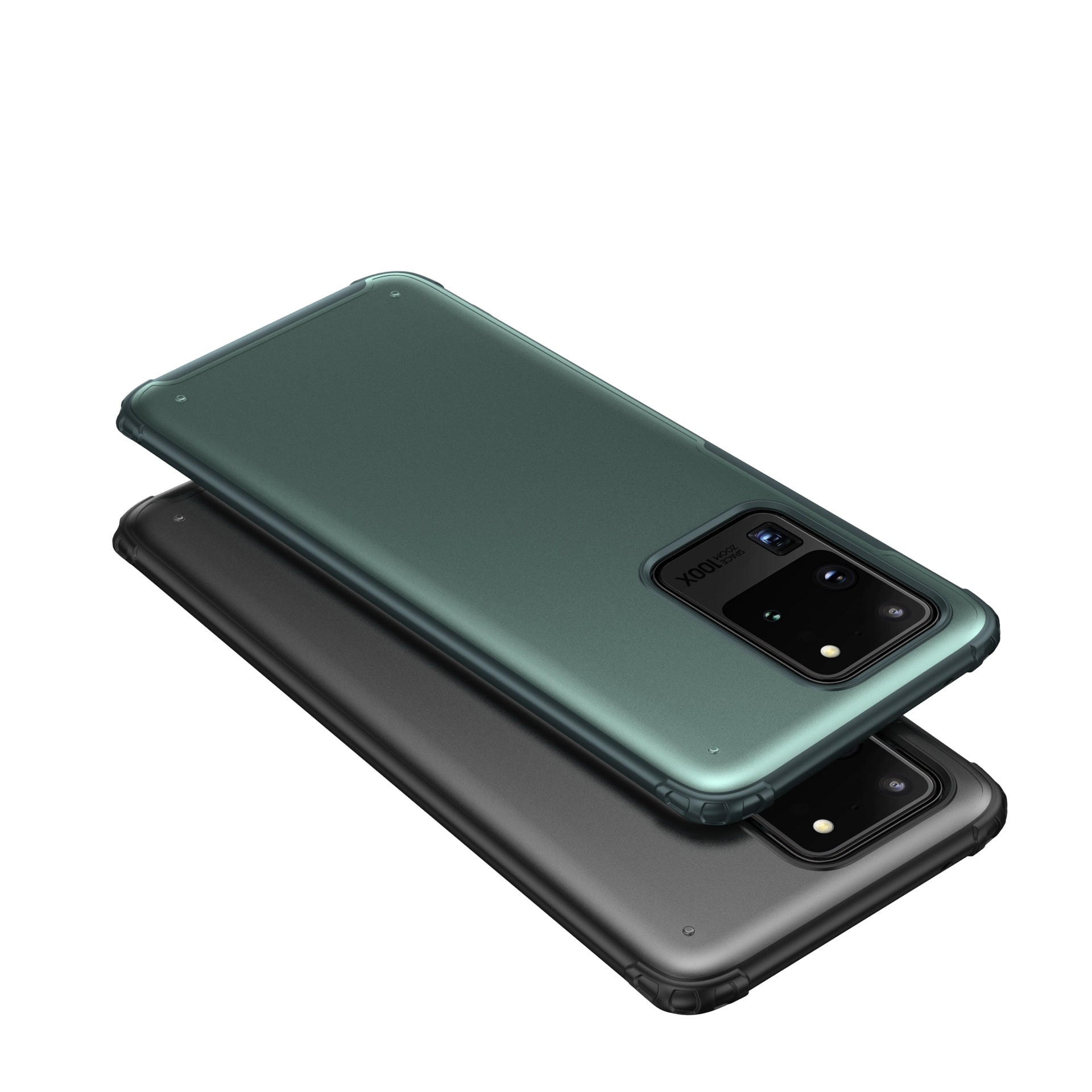 PC + TPU Unique Phone Case for	Samsung Galaxy S20 Ultra - Green