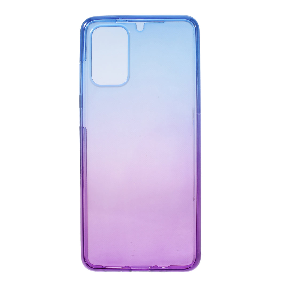 Gradient Color Front + Back 2-Piece Full Protection TPU Case for Samsung Galaxy S20 Plus - Blue / Purple