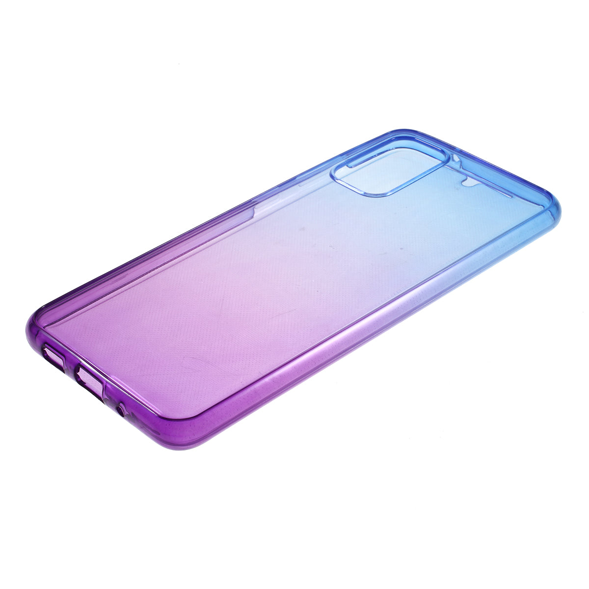 Gradient Color Front + Back 2-Piece Full Protection TPU Case for Samsung Galaxy S20 Plus - Blue / Purple