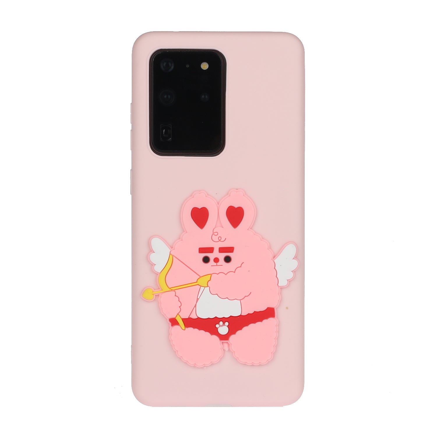 Animal Logo Decor TPU Phone Case Cover for Samsung Galaxy S20 Ultra - Cupid