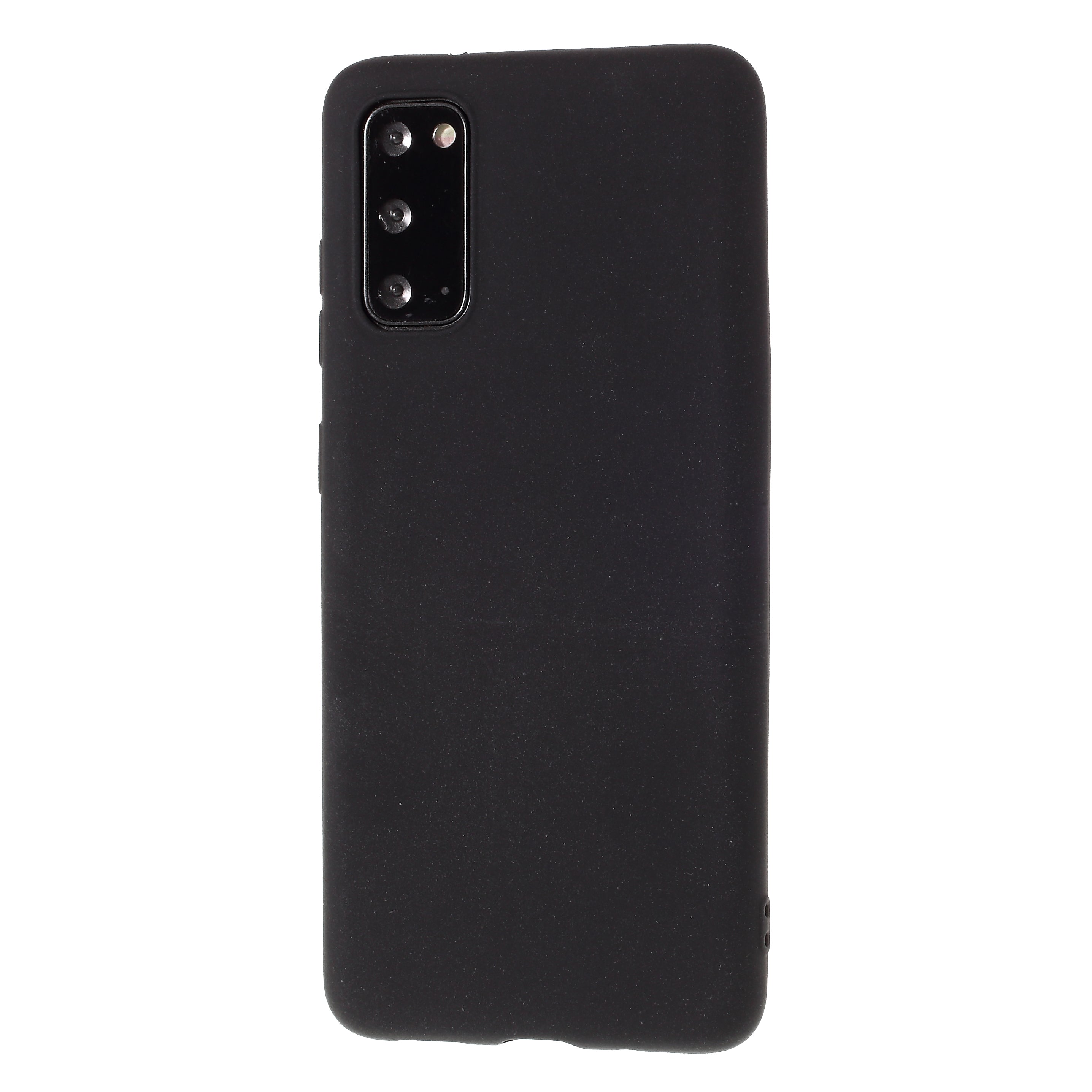 Double-sided Matte TPU Shell for Samsung Galaxy S20 4G/S20 5G - Black