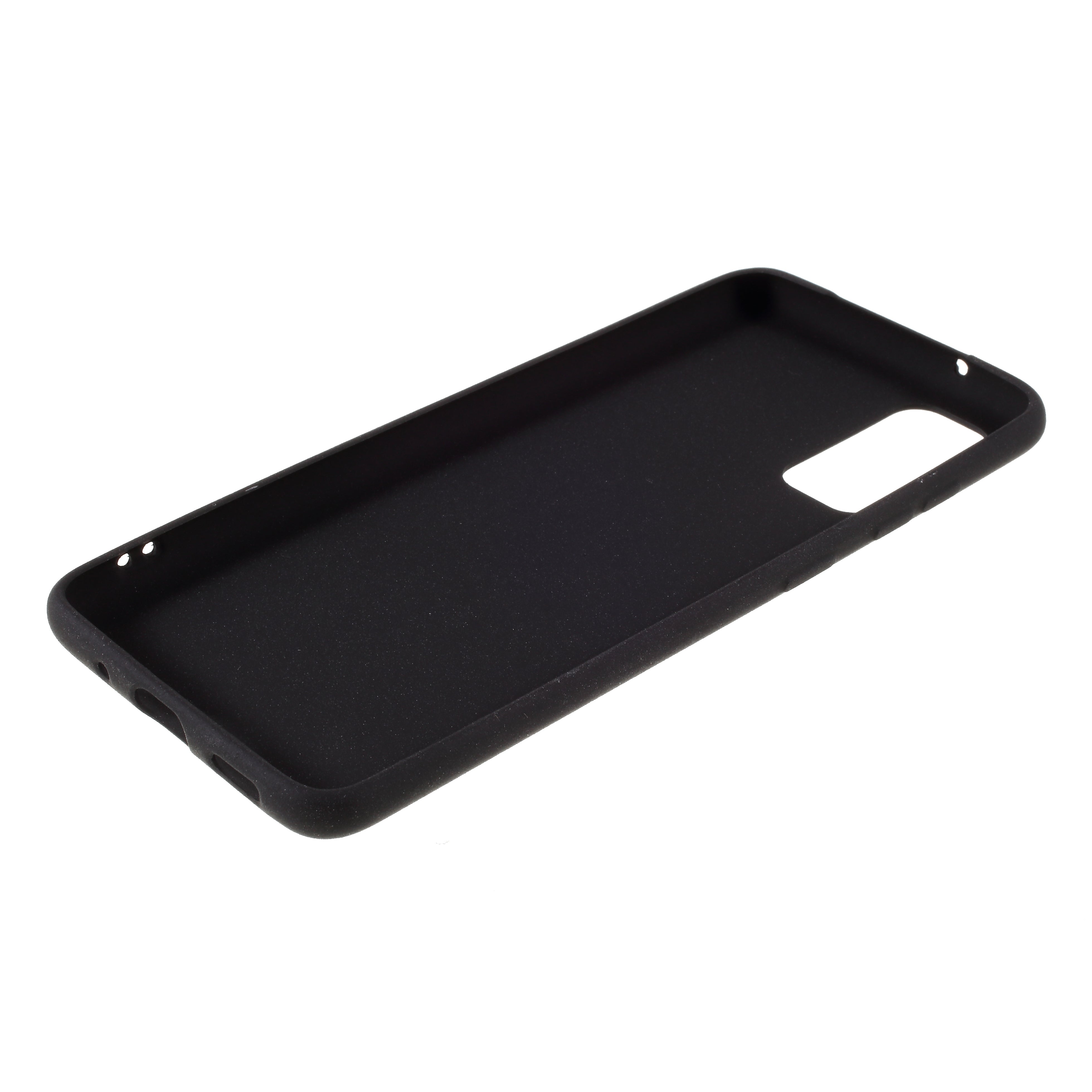 Double-sided Matte TPU Shell for Samsung Galaxy S20 4G/S20 5G - Black