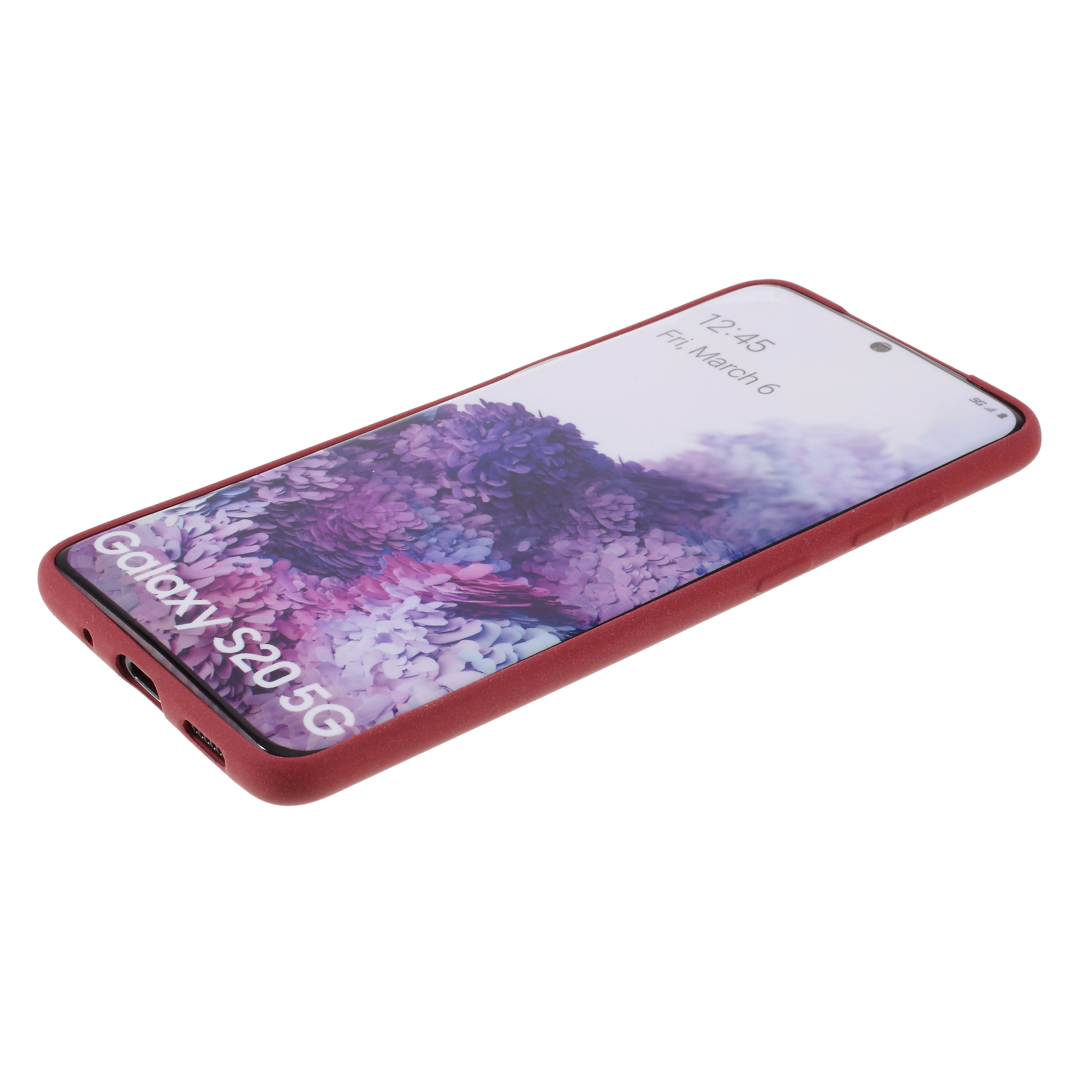 Double-sided Matte TPU Shell for Samsung Galaxy S20 4G/S20 5G - Red