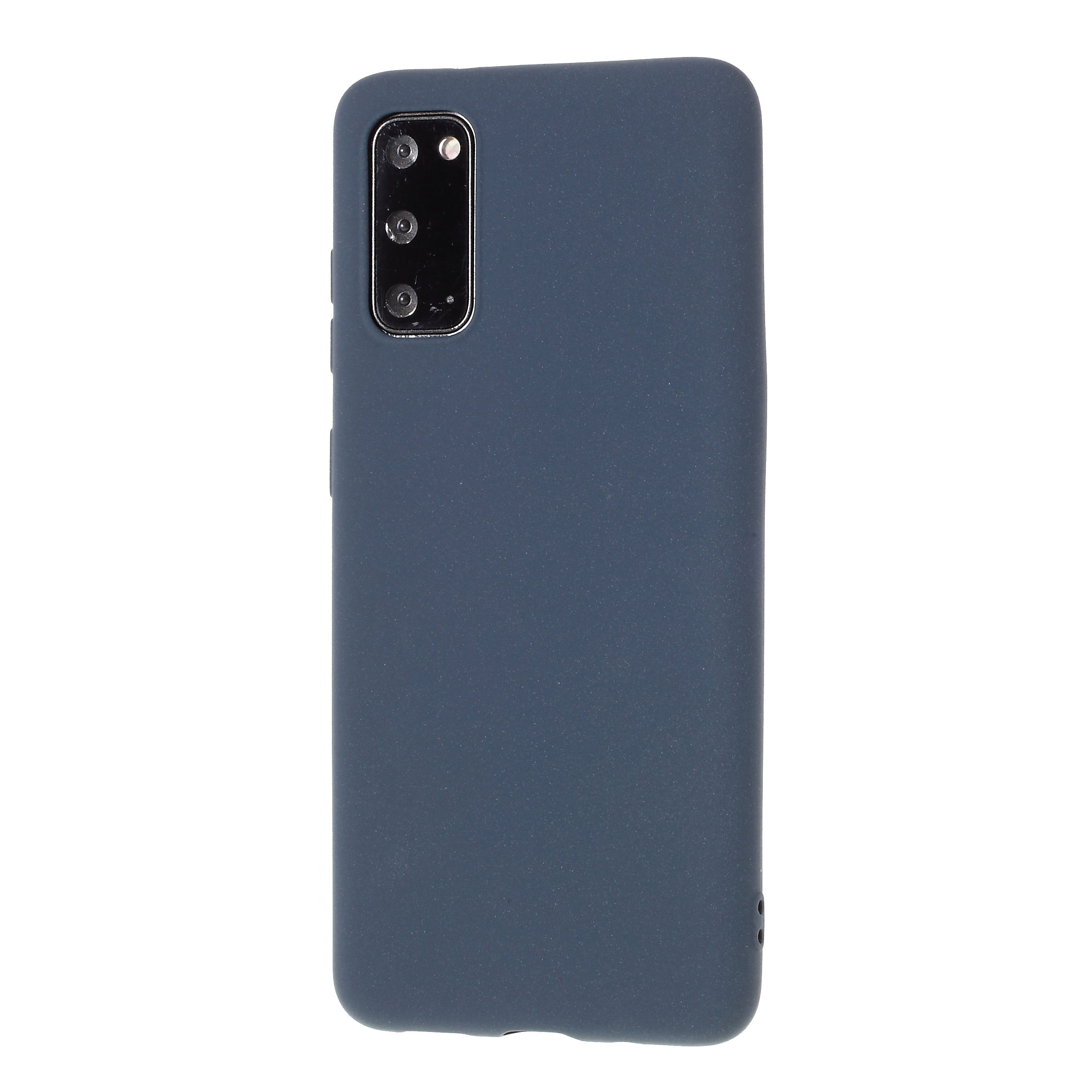 Double-sided Matte TPU Shell for Samsung Galaxy S20 4G/S20 5G - Blue