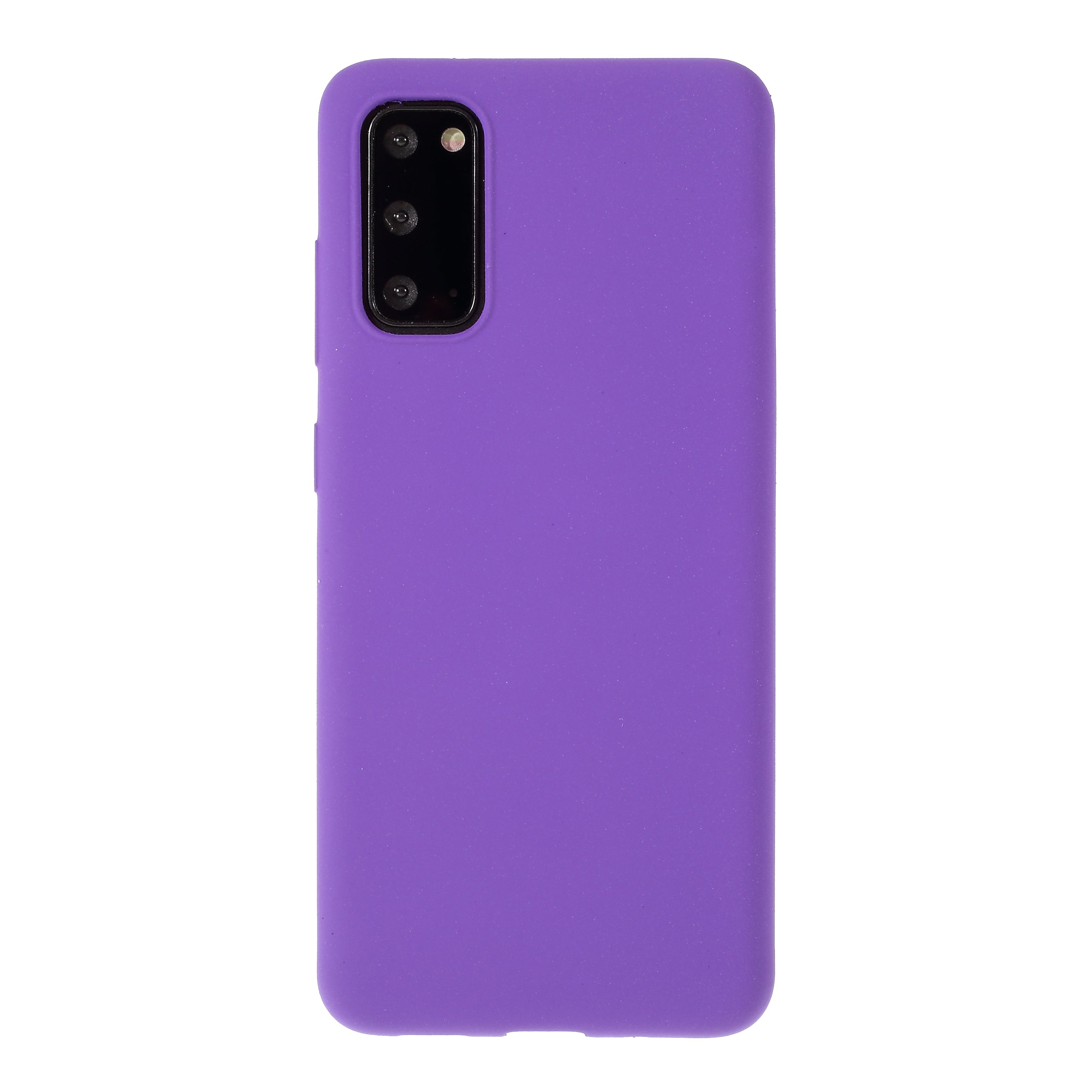 Double-sided Matte TPU Shell for Samsung Galaxy S20 4G/S20 5G - Purple