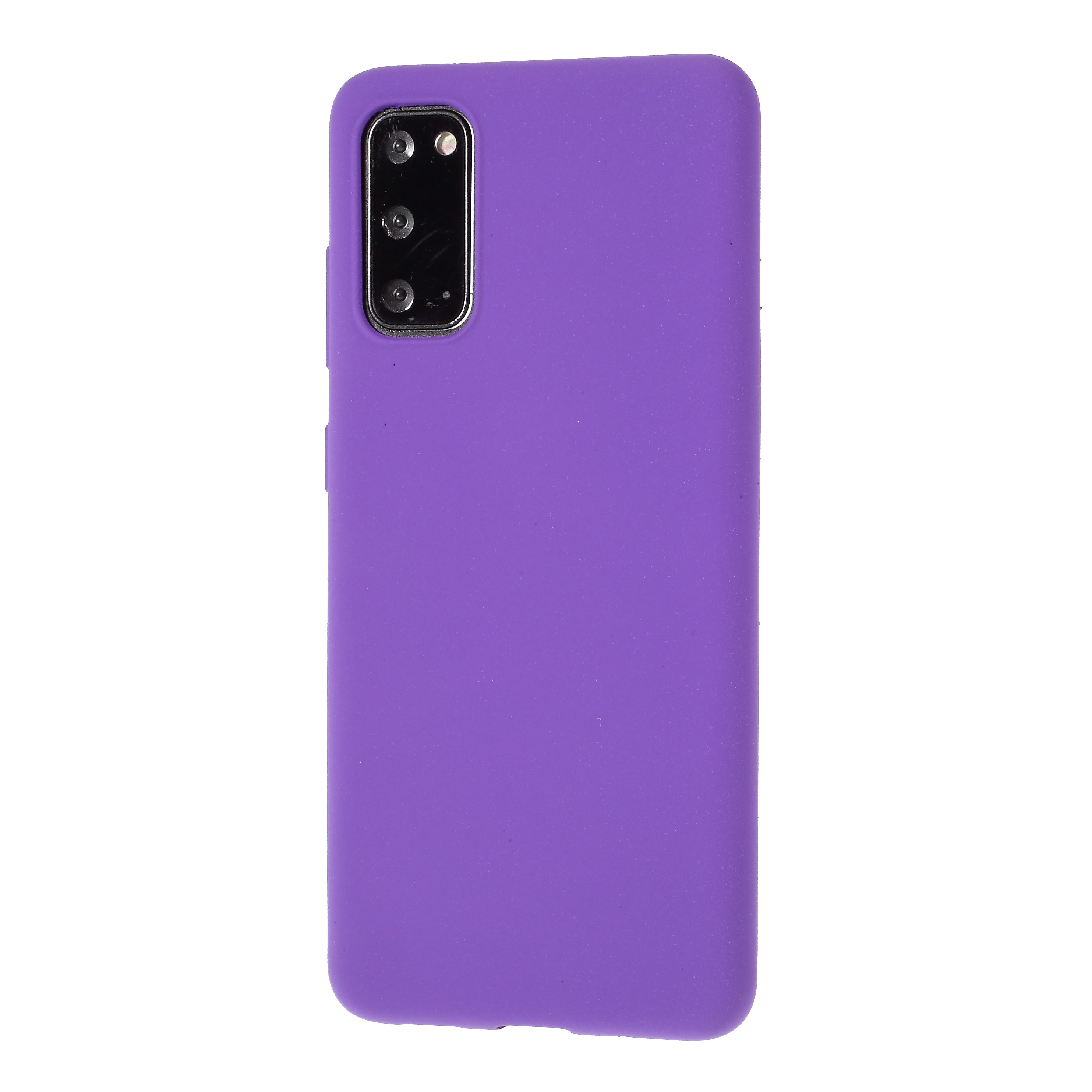 Double-sided Matte TPU Shell for Samsung Galaxy S20 4G/S20 5G - Purple