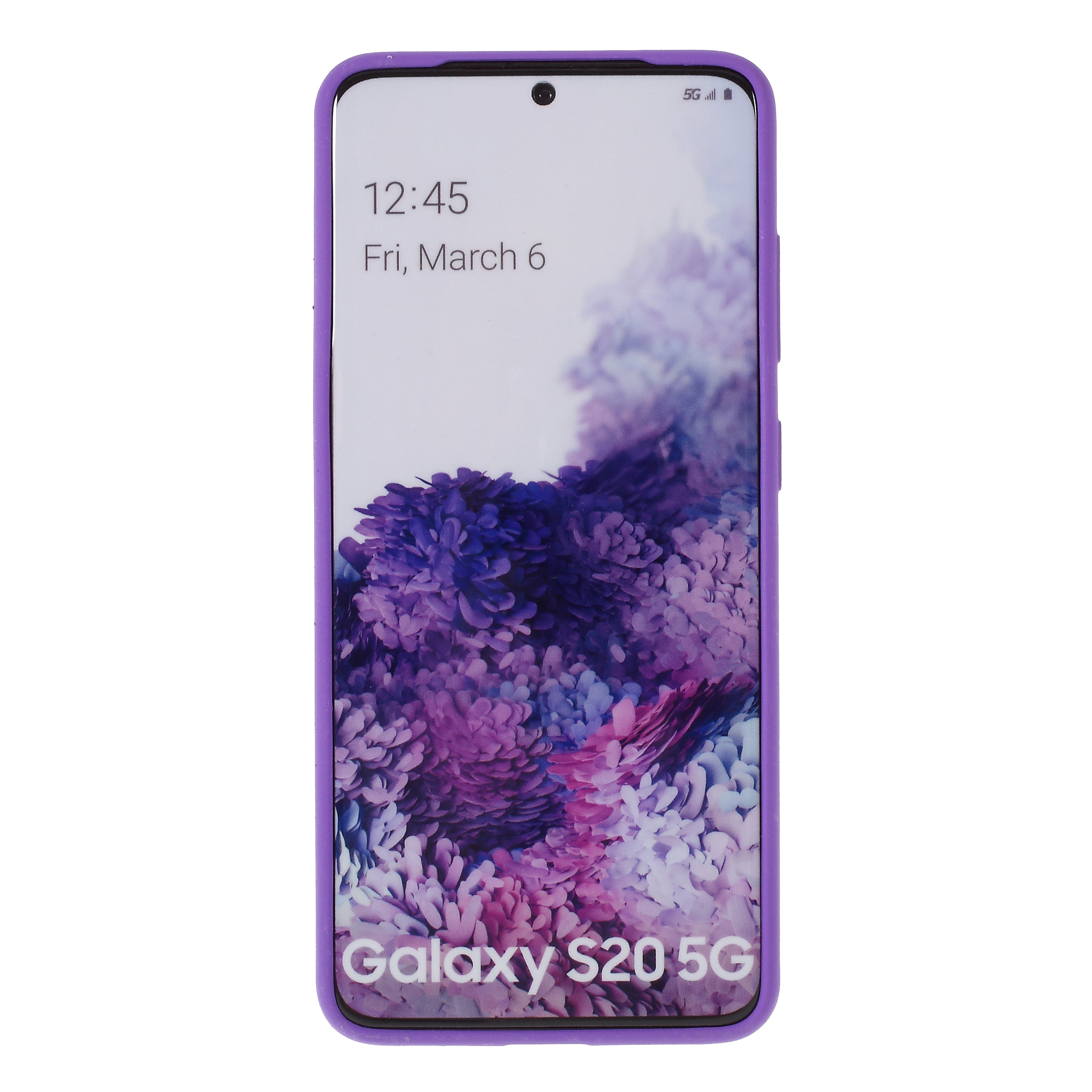 Double-sided Matte TPU Shell for Samsung Galaxy S20 4G/S20 5G - Purple