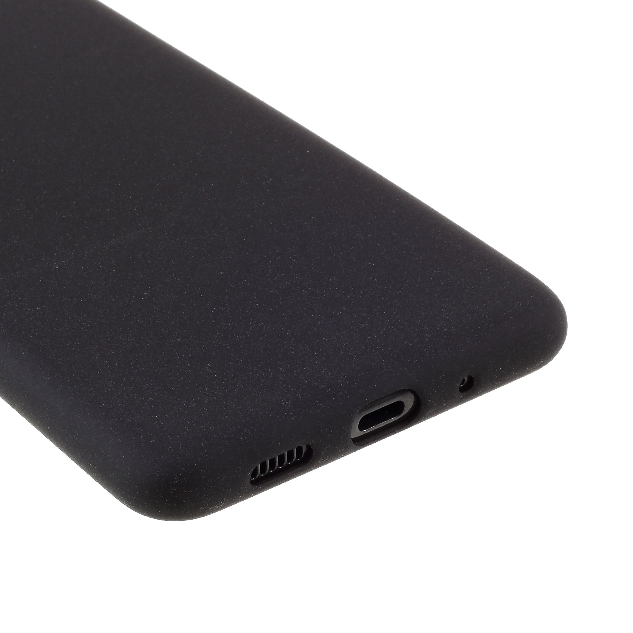 Double-sided Matte TPU Cell Phone Cover for Samsung Galaxy S20 Ultra - Black