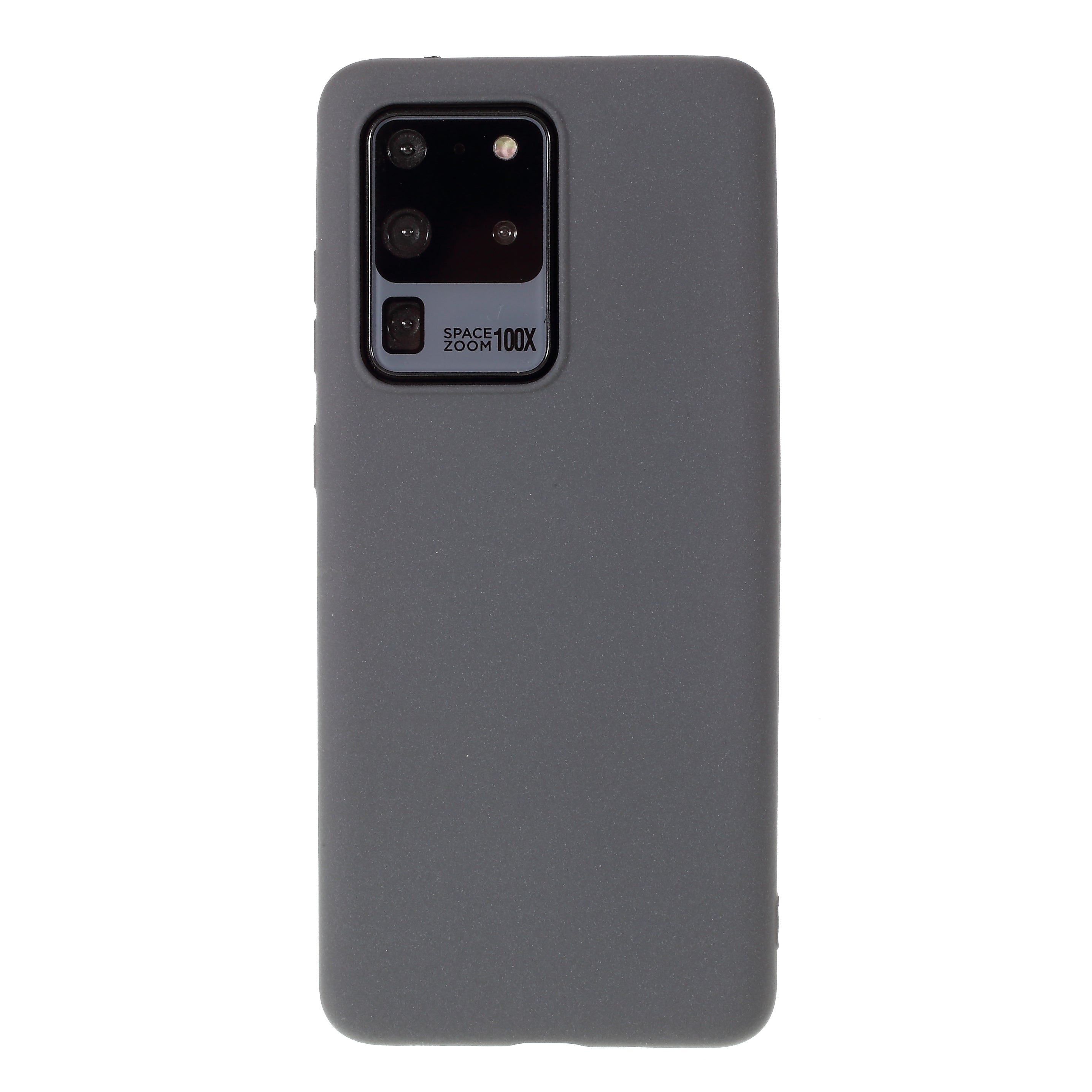 Double-sided Matte TPU Cell Phone Cover for Samsung Galaxy S20 Ultra - Grey