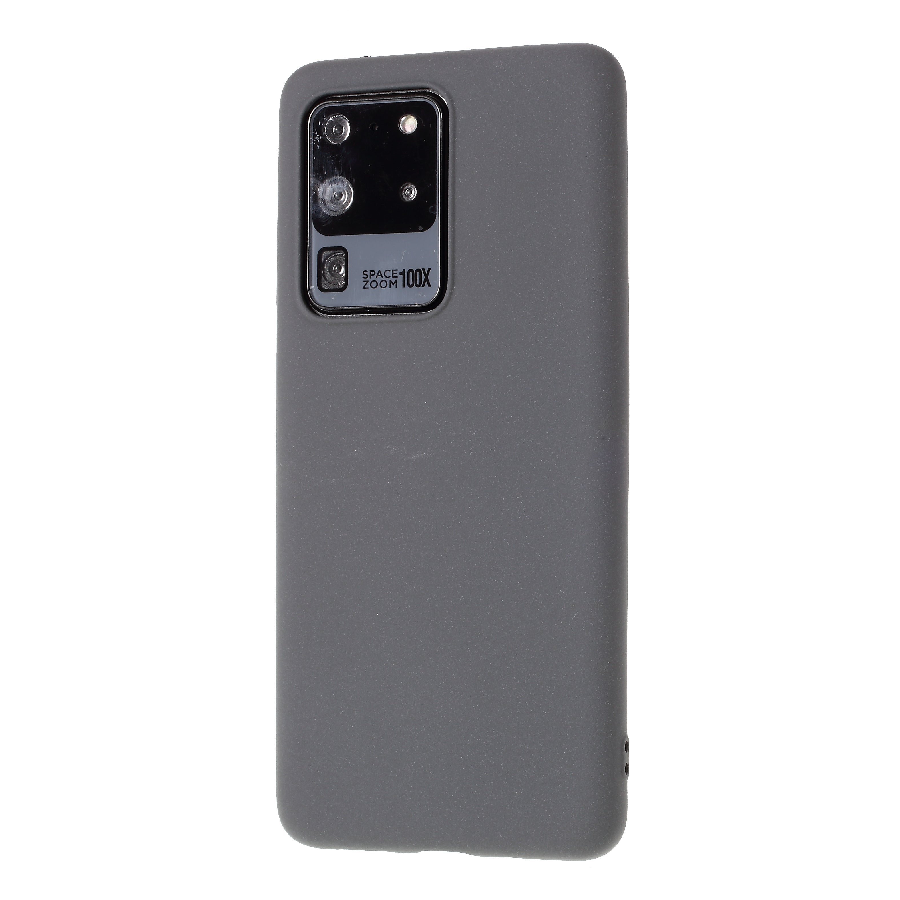 Double-sided Matte TPU Cell Phone Cover for Samsung Galaxy S20 Ultra - Grey