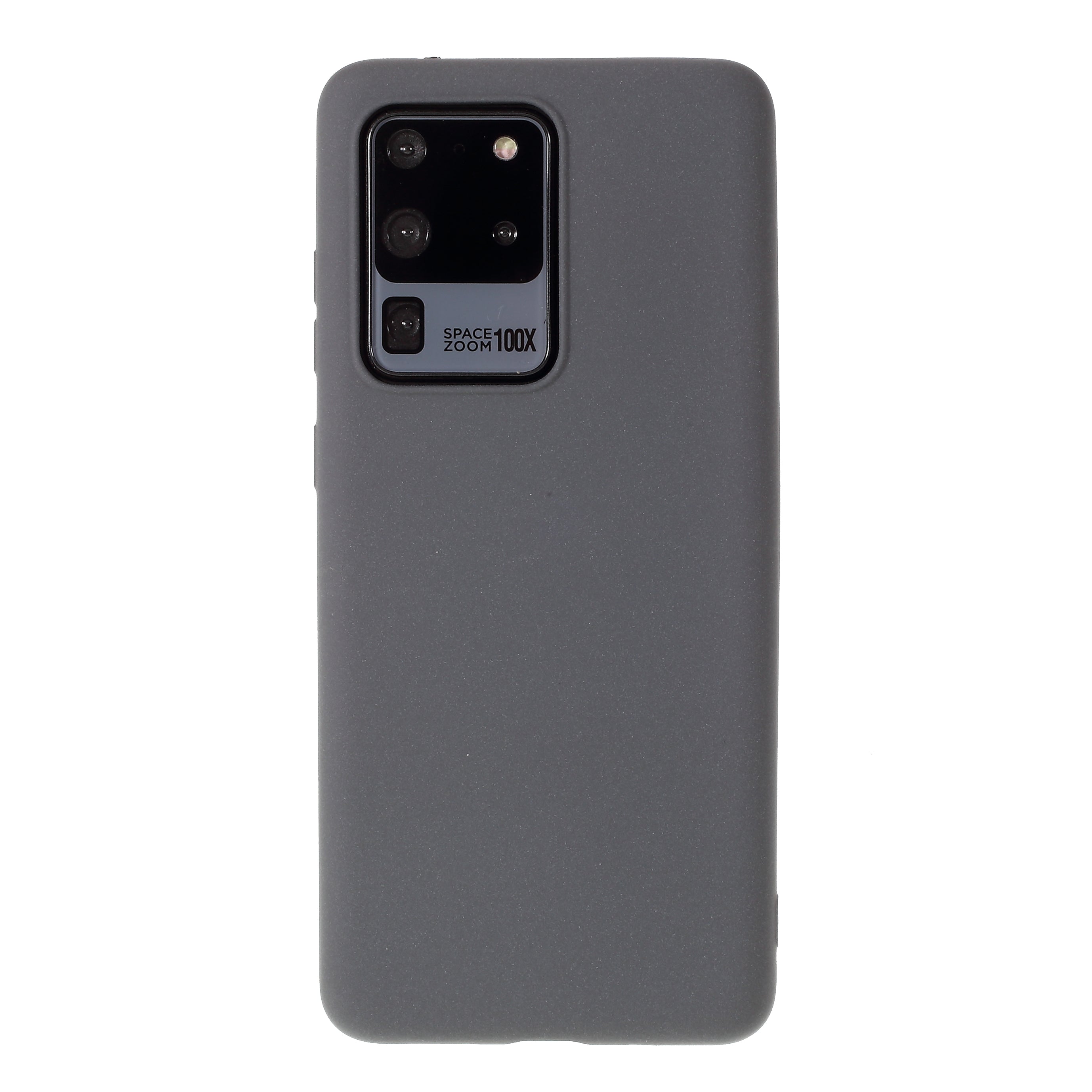 Double-sided Matte TPU Cell Phone Cover for Samsung Galaxy S20 Ultra - Grey