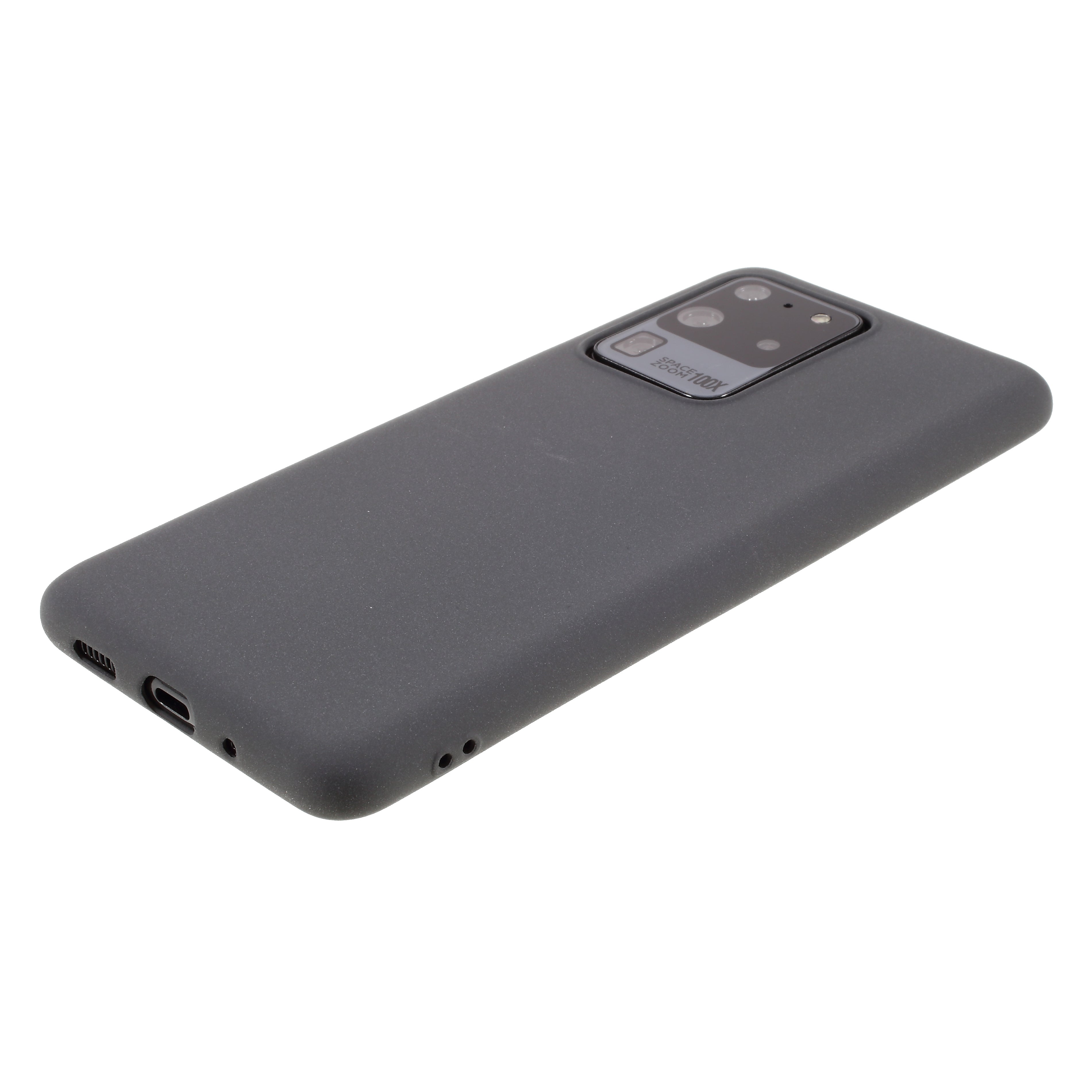 Double-sided Matte TPU Cell Phone Cover for Samsung Galaxy S20 Ultra - Grey