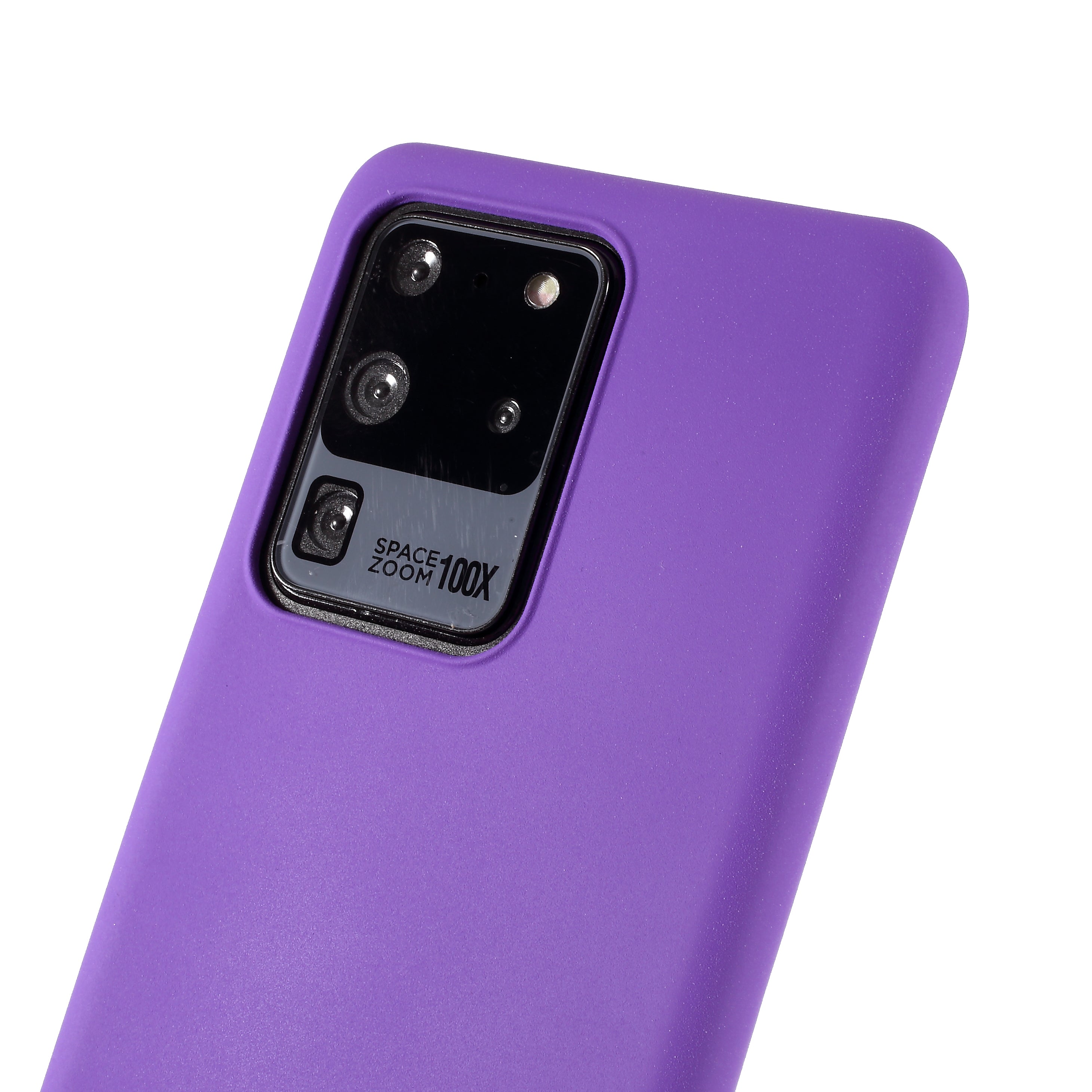 Double-sided Matte TPU Cell Phone Cover for Samsung Galaxy S20 Ultra - Purple