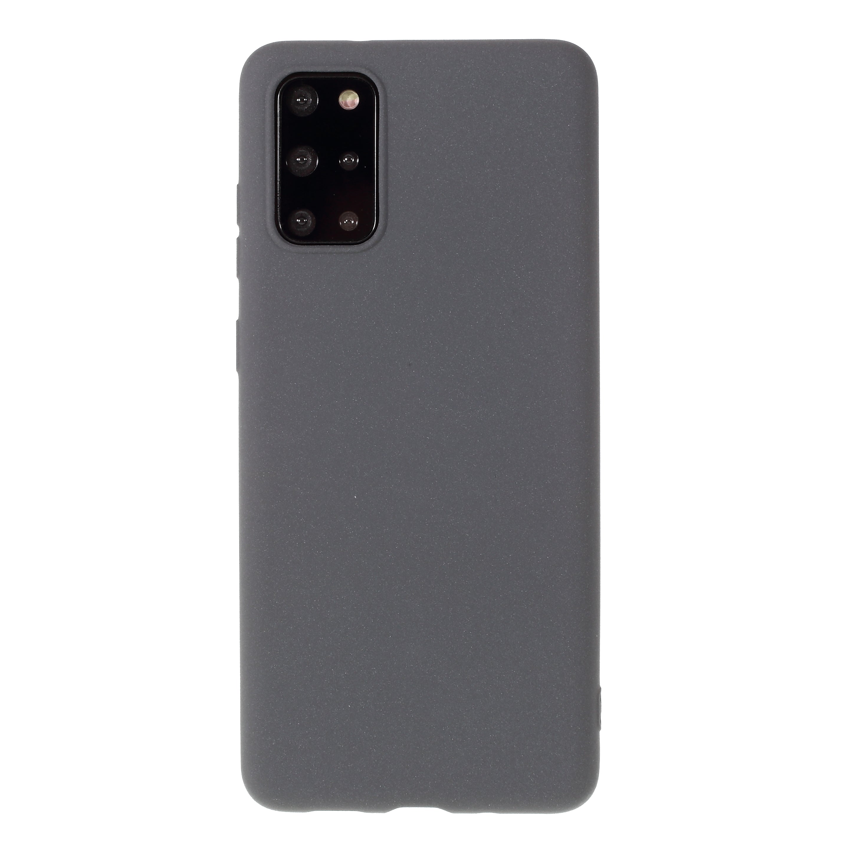 Furry Feel Double-sided Matte TPU Shell for Samsung Galaxy S20 Plus - Grey