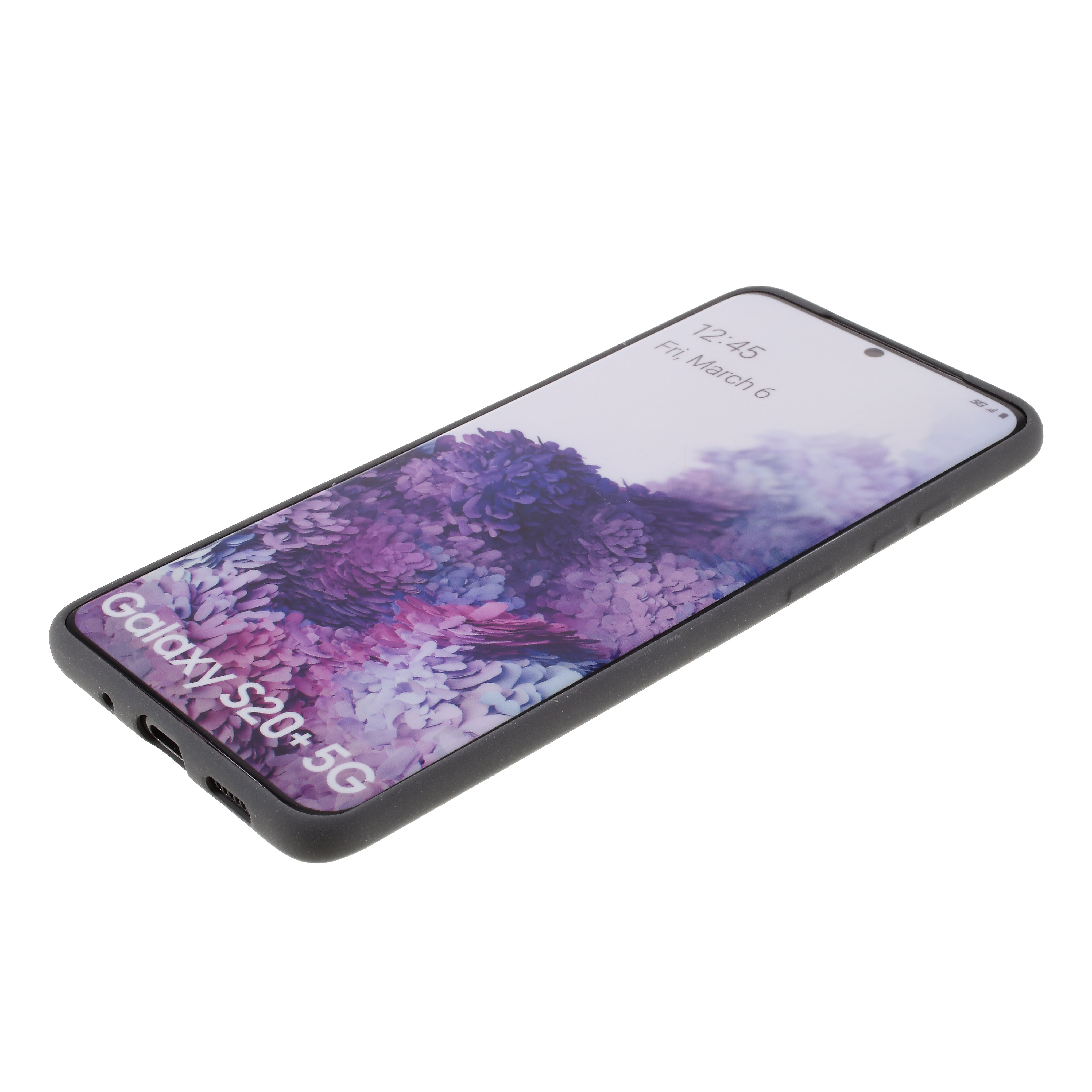 Furry Feel Double-sided Matte TPU Shell for Samsung Galaxy S20 Plus - Grey