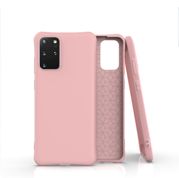 Matte TPU Mobile Phone Cover for Samsung Galaxy S20 Plus - Pink