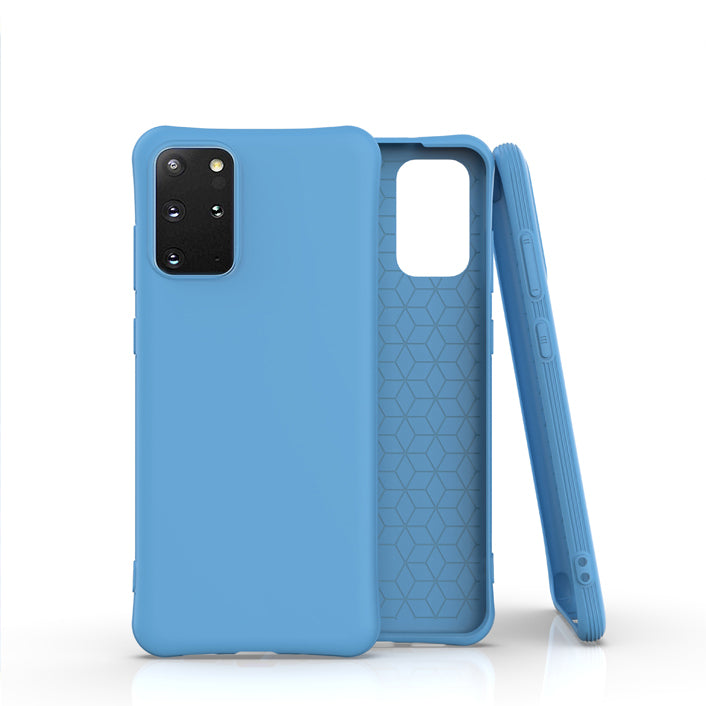 Matte TPU Mobile Phone Cover for Samsung Galaxy S20 Plus - Blue