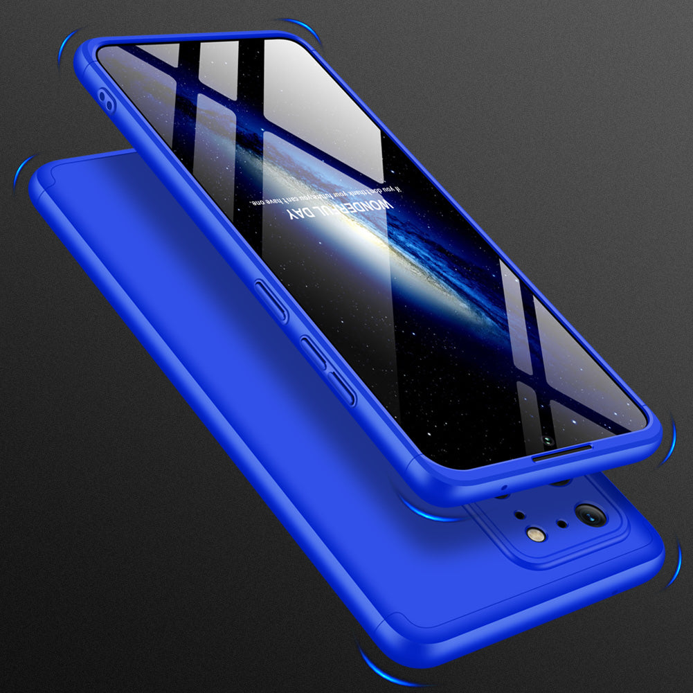 GKK Detachable 3-Piece Matte PC Shell for Samsung Galaxy S20 Ultra - Blue