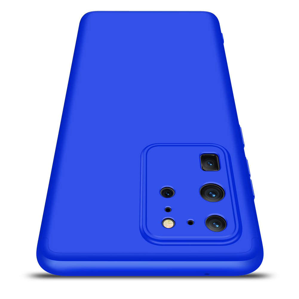 GKK Detachable 3-Piece Matte PC Shell for Samsung Galaxy S20 Ultra - Blue