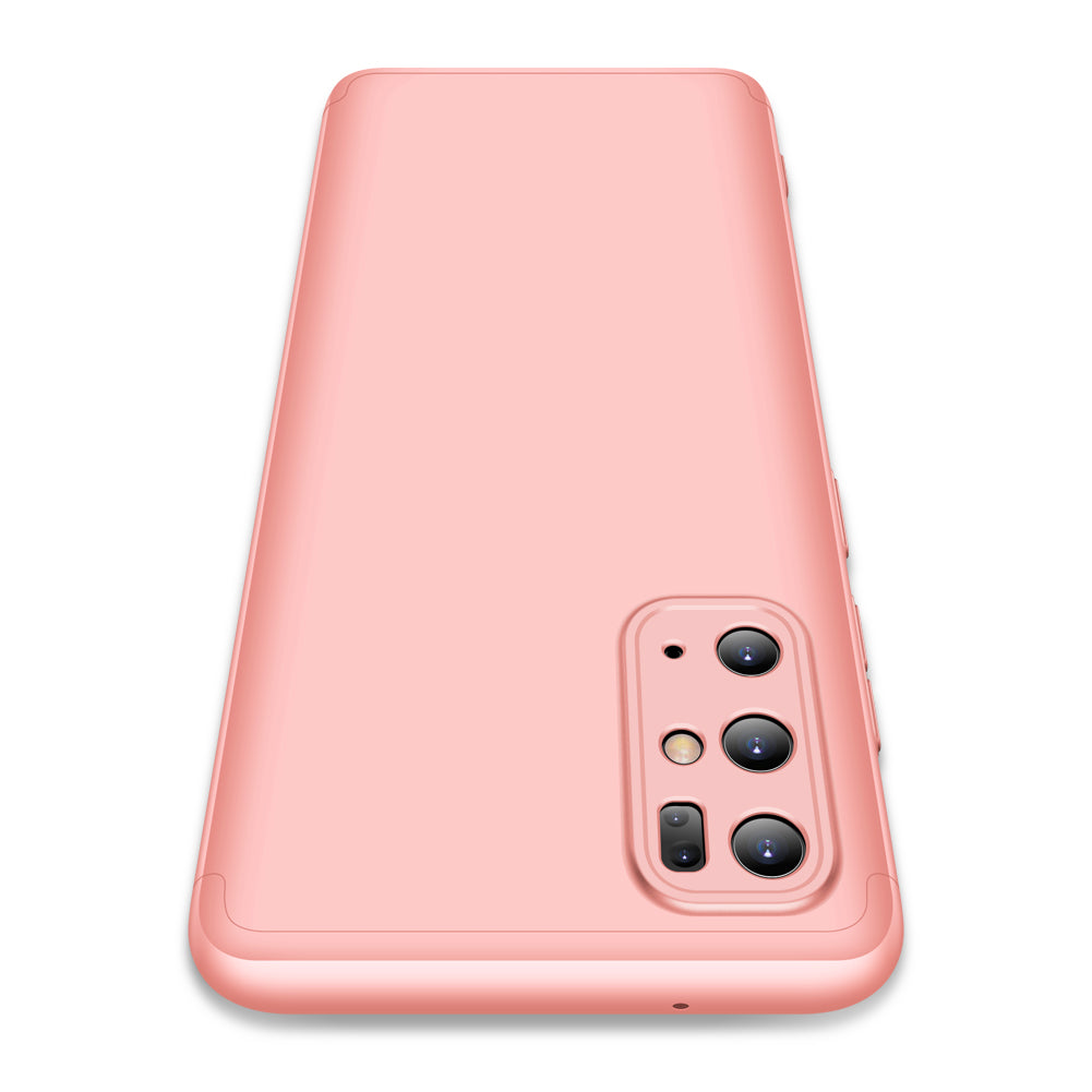 GKK Detachable 3-Piece Matte Hard PC Cover for Samsung Galaxy S20 Plus - Rose Gold