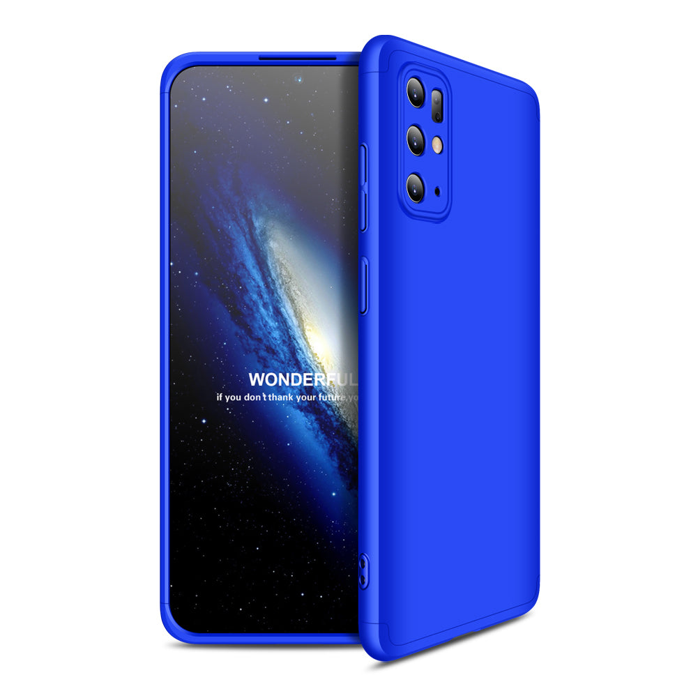 GKK Detachable 3-Piece Matte Hard PC Cover for Samsung Galaxy S20 Plus - Blue