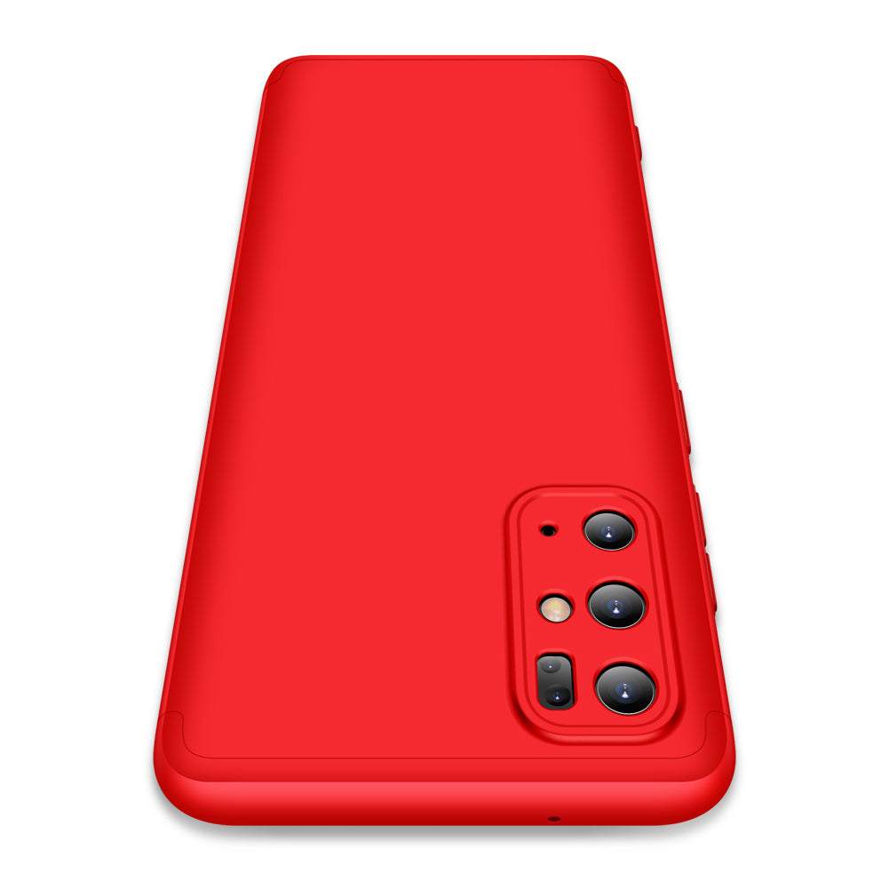 GKK Detachable 3-Piece Matte Hard PC Cover for Samsung Galaxy S20 Plus - Red