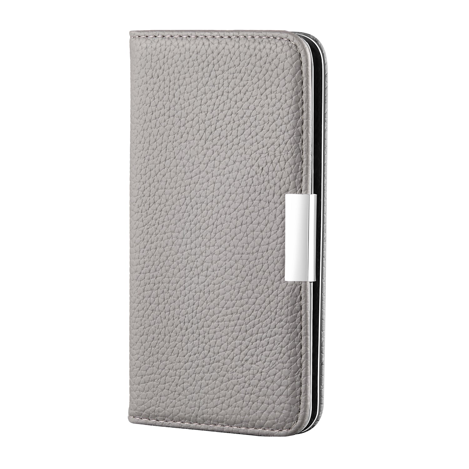 Retro Case Litchi Skin Leather Stand Cover with Card Slots for Samsung Galaxy S20 Plus/S20 Plus 5G  - Grey