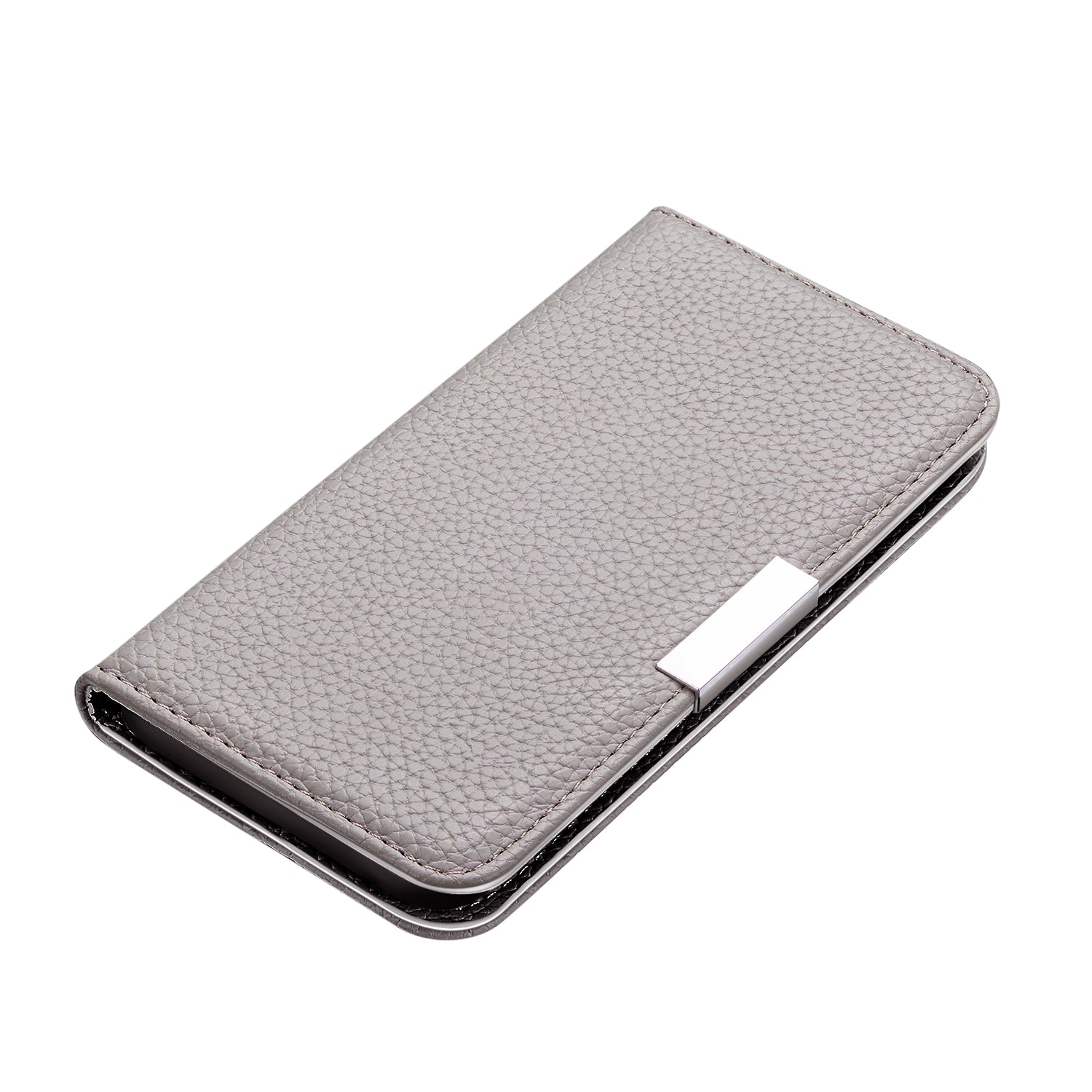 Retro Case Litchi Skin Leather Stand Cover with Card Slots for Samsung Galaxy S20 Plus/S20 Plus 5G  - Grey