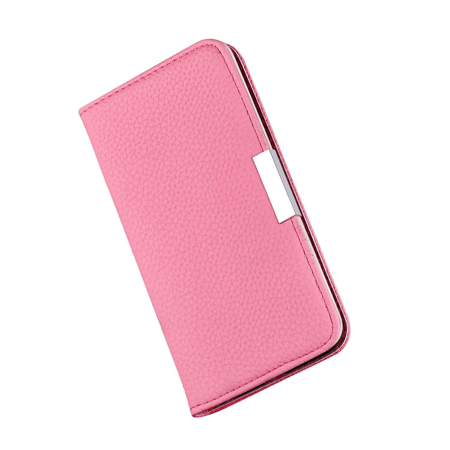 Retro Case Litchi Skin Leather Stand Cover with Card Slots for Samsung Galaxy S20 Plus/S20 Plus 5G  - Pink