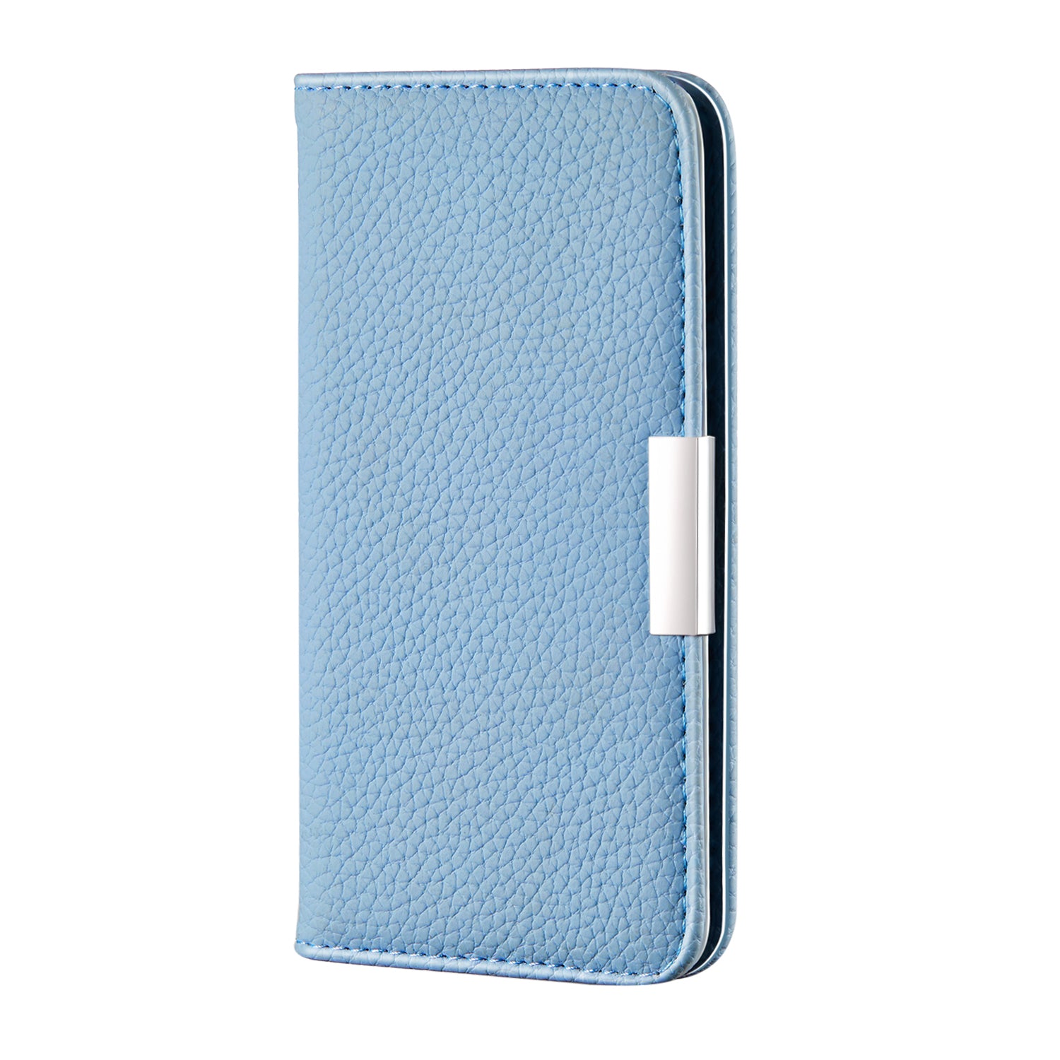 Retro Case Litchi Skin Leather Stand Cover with Card Slots for Samsung Galaxy S20 Plus/S20 Plus 5G  - Blue