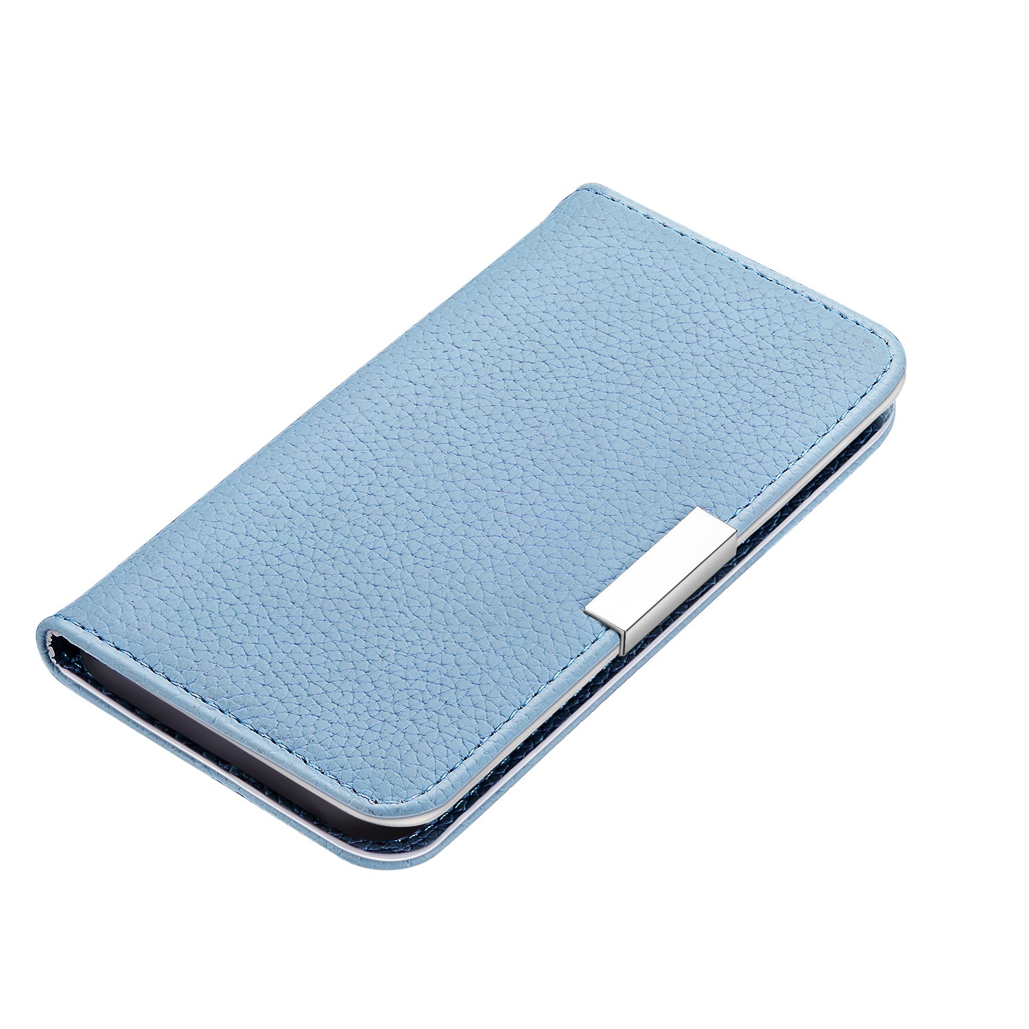 Retro Case Litchi Skin Leather Stand Cover with Card Slots for Samsung Galaxy S20 Plus/S20 Plus 5G  - Blue