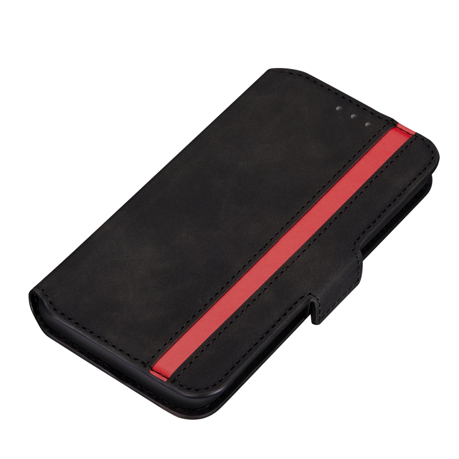 Retro Style Splicing Matte Shell Leather Phone Case with Card Slots for Samsung Galaxy S20 4G/S20 5G - Black