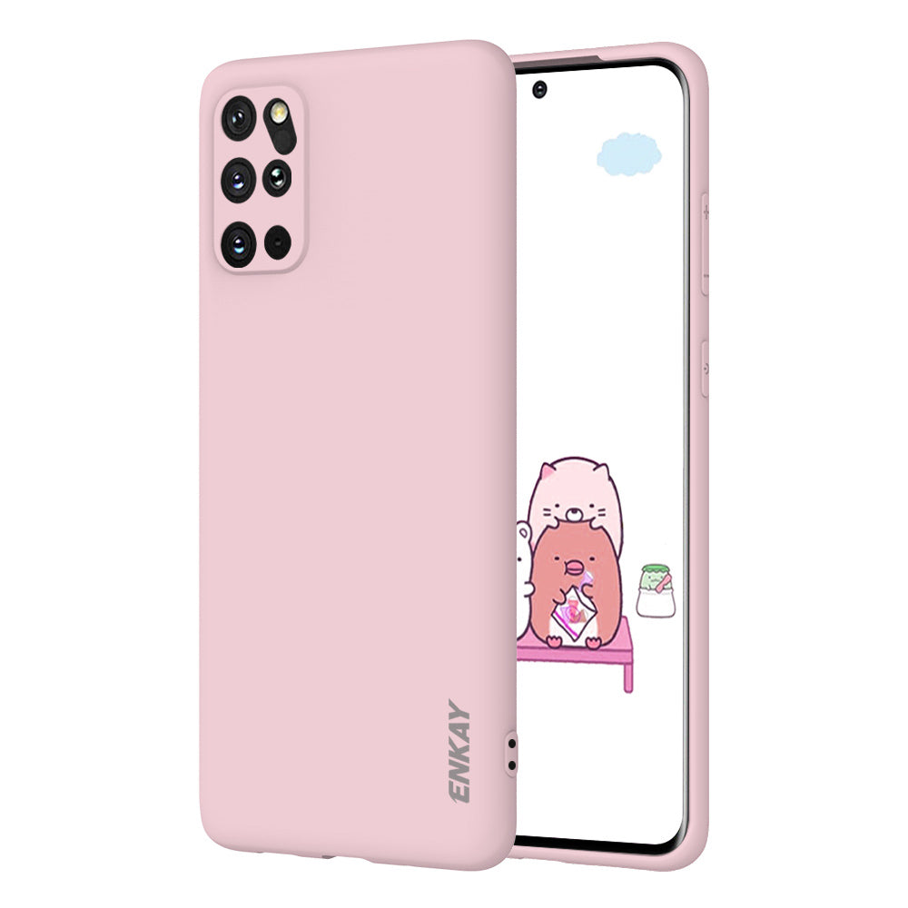 HAT-PRINCE ENK-PC044 Simple Series Ultra Thin TPU Phone Case for Samsung Galaxy S20+ / S20 Plus / S20 Plus 5G - Pink