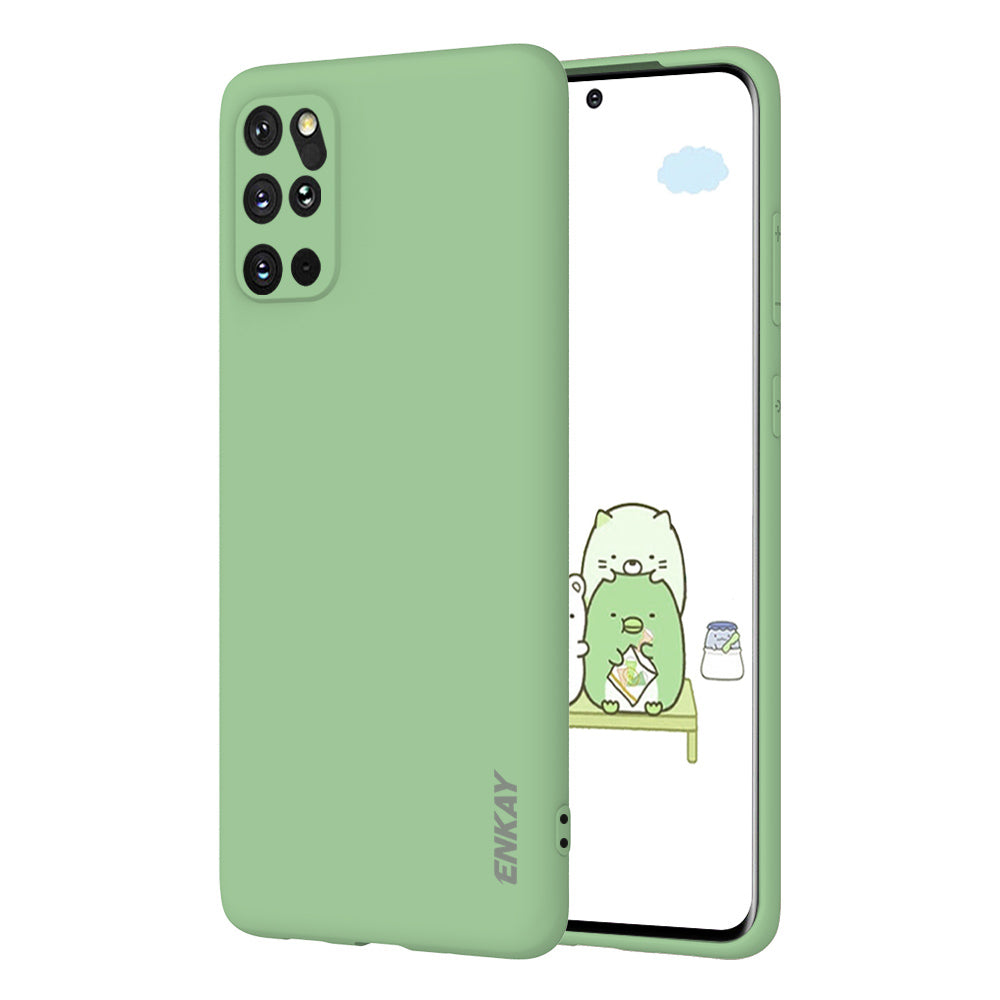 HAT-PRINCE ENK-PC044 Simple Series Ultra Thin TPU Phone Case for Samsung Galaxy S20+ / S20 Plus / S20 Plus 5G - Green