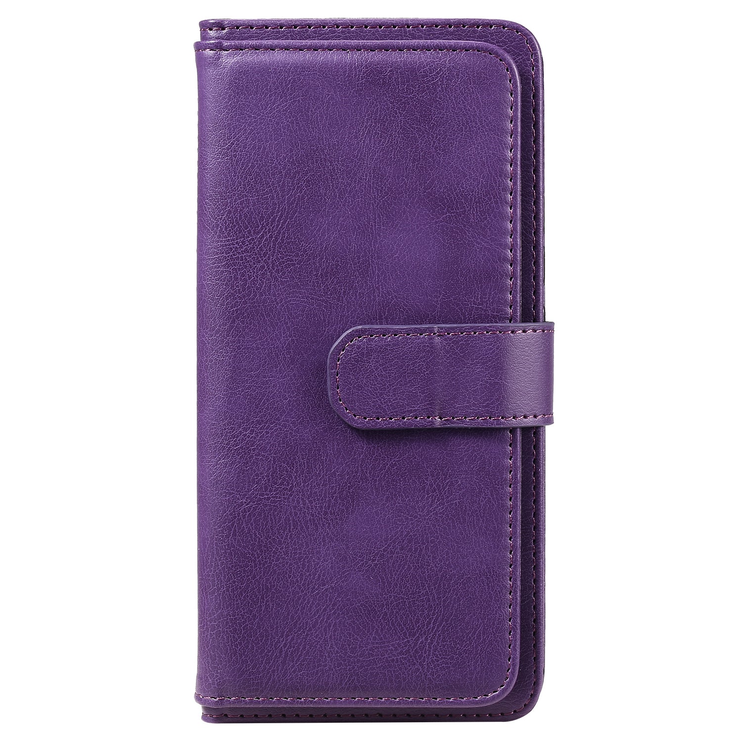 For Samsung Galaxy S20 Plus/S20 Plus 5G KT Multi-functional Series-1 10 Card Slots Wallet TPU+PU Leather Cover with Stand - Purple